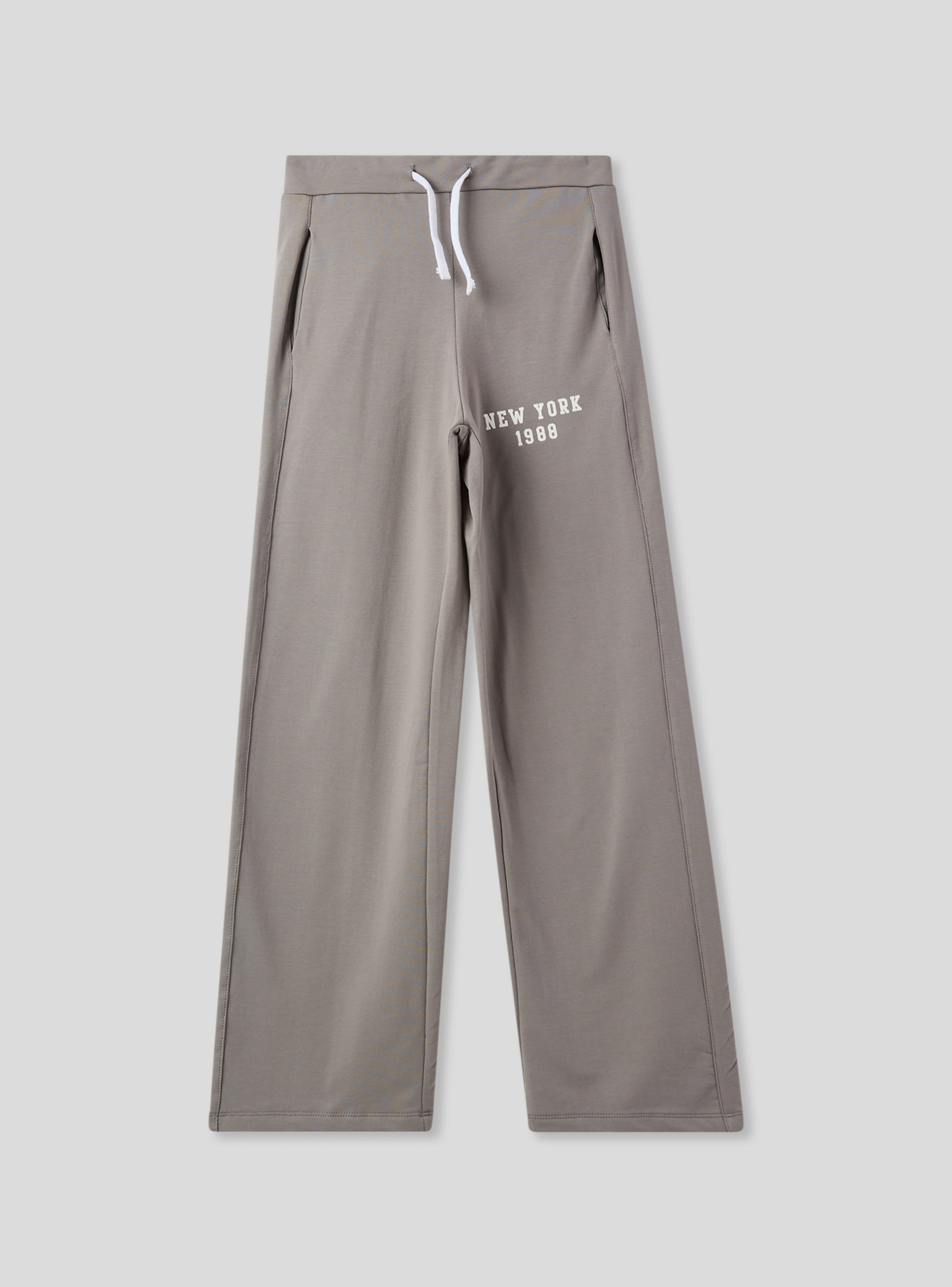 stina レオタード　type O square size M Blue Wide-leg tracksuit trousers with side stripe - Buy