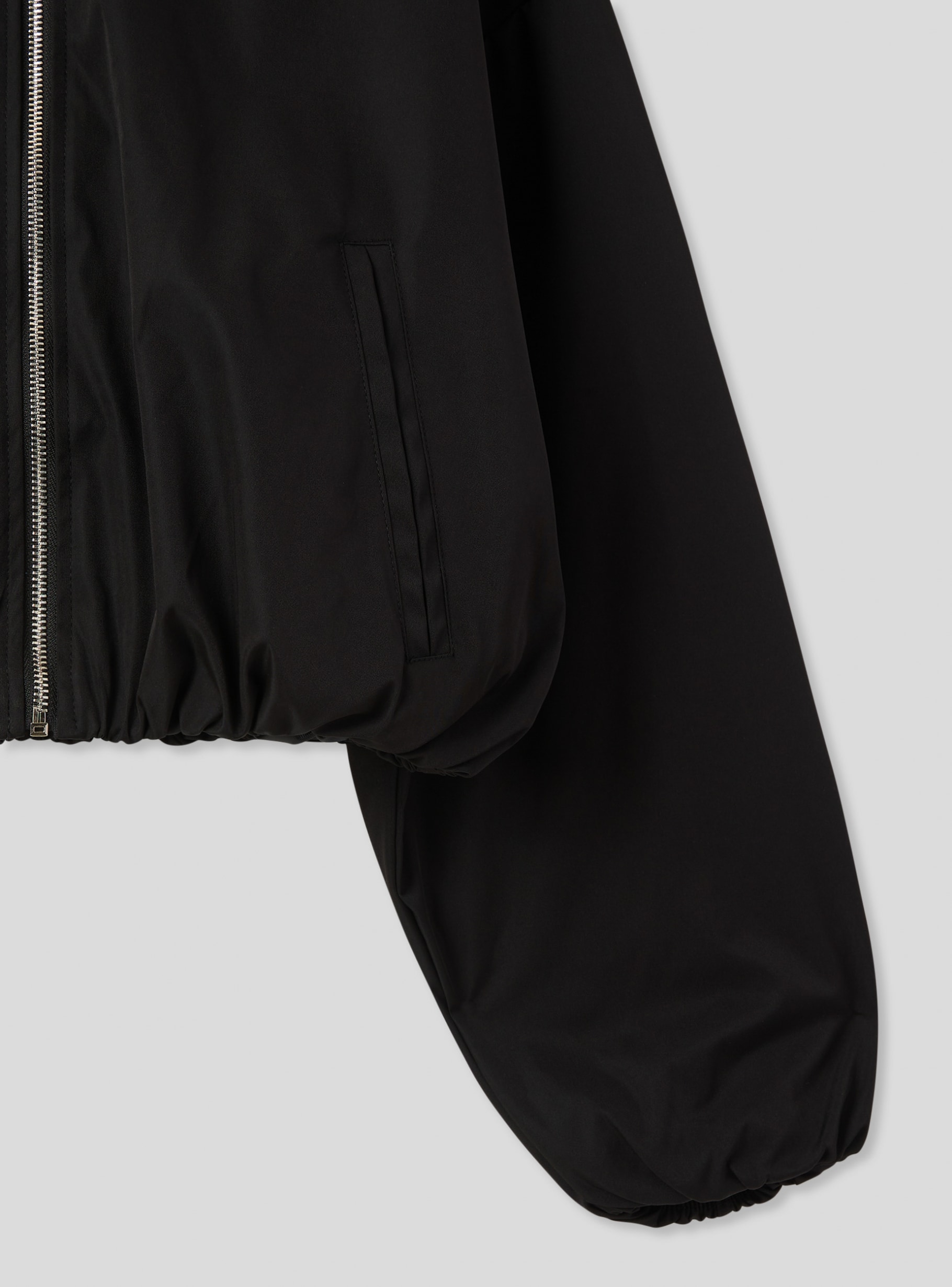 Black Balloon jacket with hood - Buy Online | Terranova