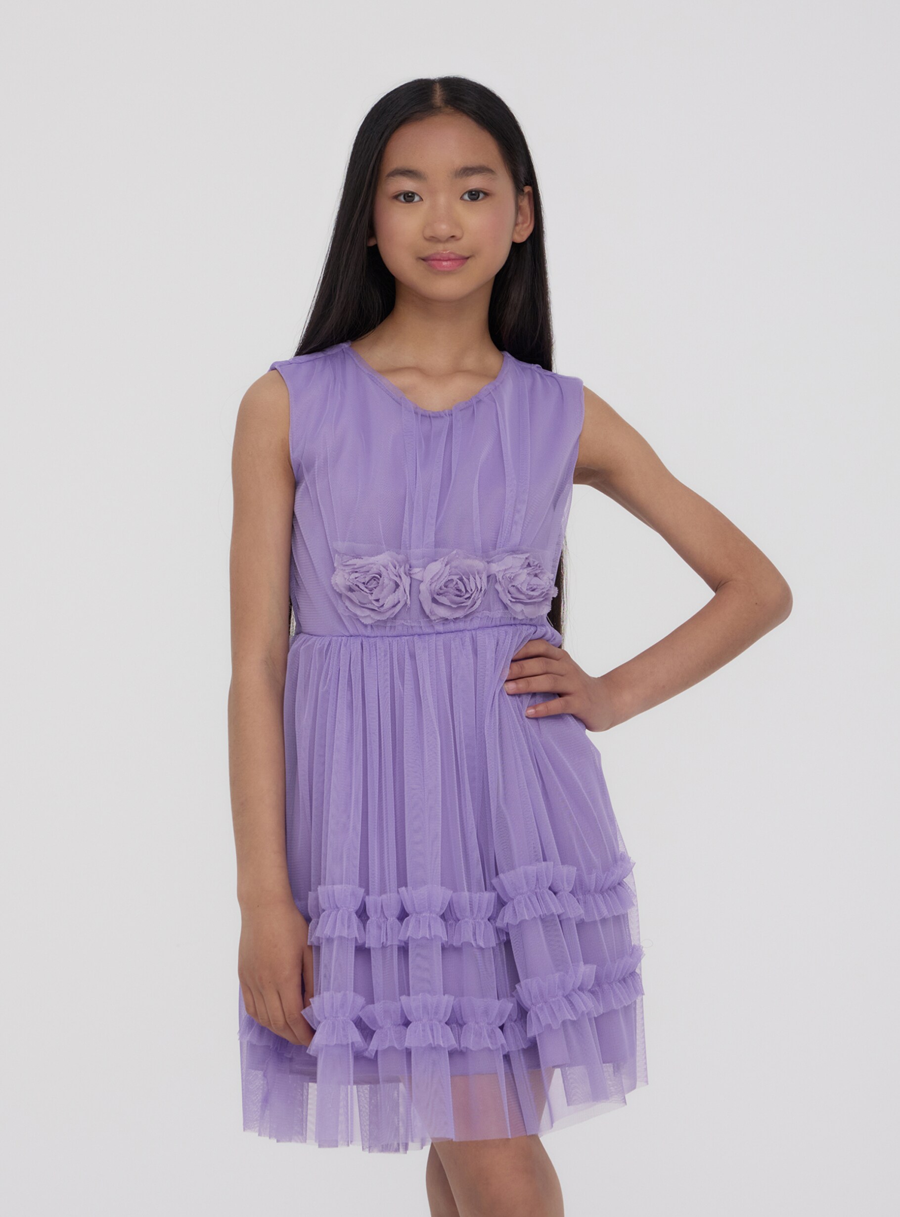 MANY WAY TULLE VEIL DRESS パープル　Sサイズ MANY WAY TULLE VEIL DRESS パープル Sサイズ