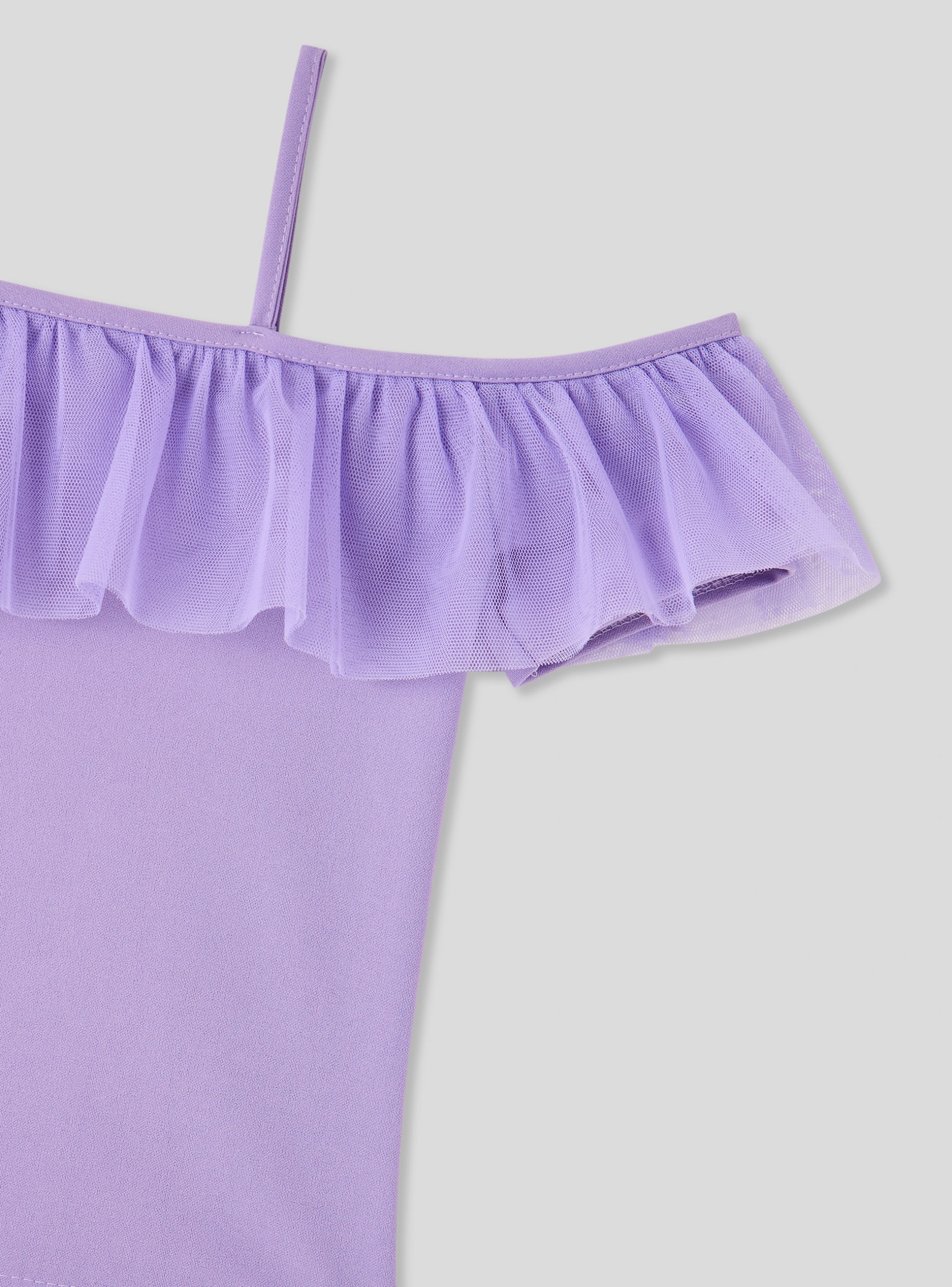 treatürself    tulle frill jersey treat urself tulle frill jersey