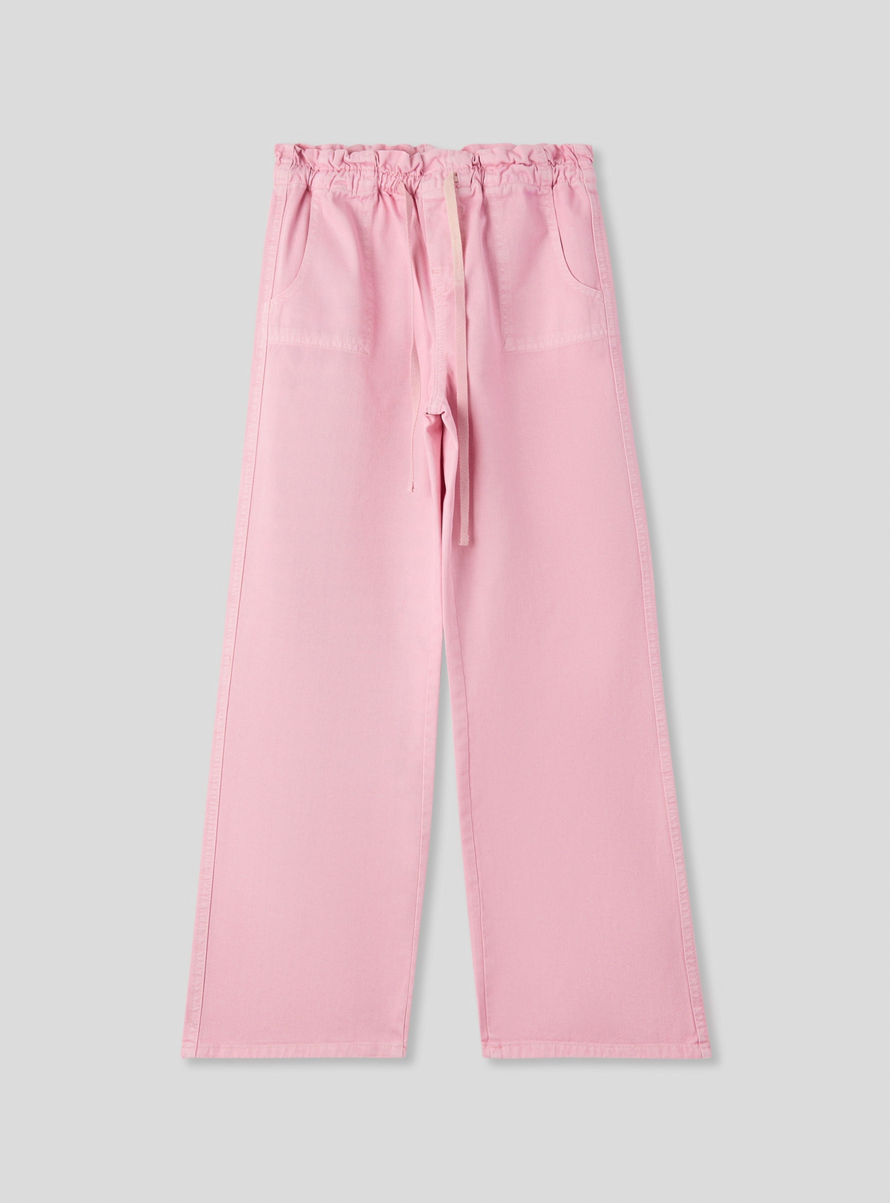 t4399です Pink Wide leg joggers with drawstring - Buy Online | Terranova