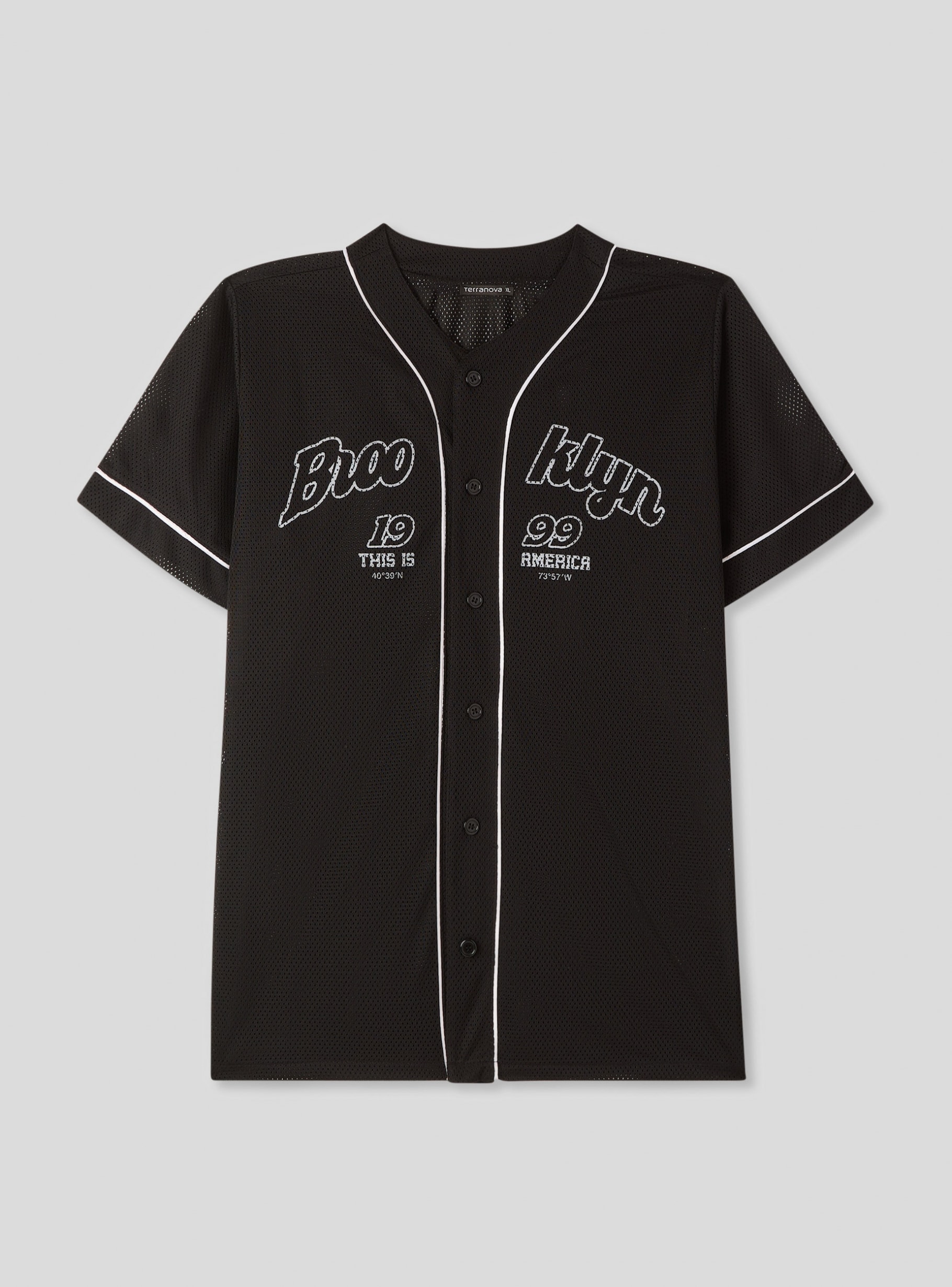 ★UMBRO★ Crispy Taslan Short Sleeve Baseball Shirt Black UQ DAY6 x Umbro] Crispy Taslan Short-Sleeve T-Shirt – SEOUL TERRACE