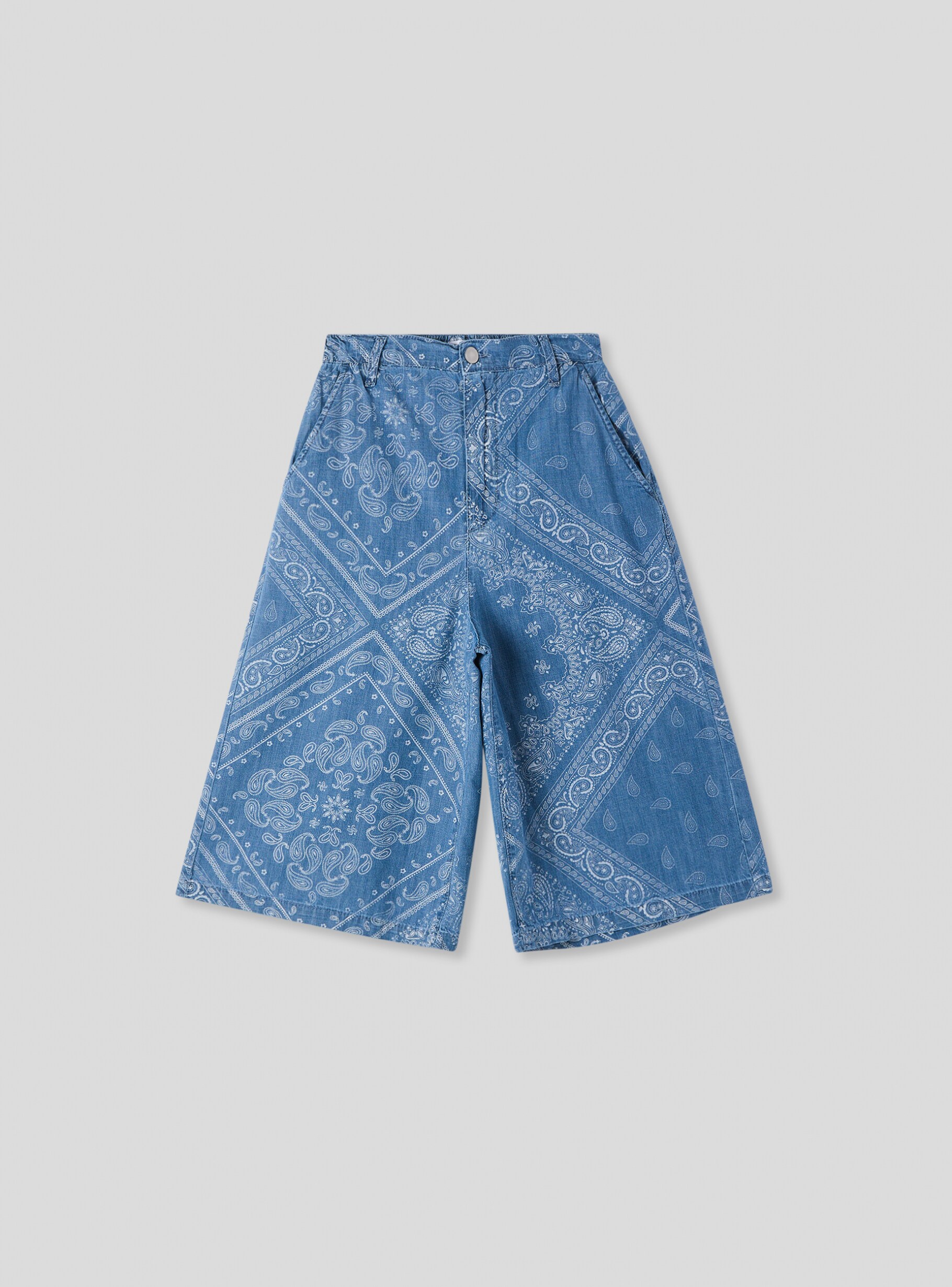 【ranor】BANDANA MIDDLE SHORTS Indigo BANDANA MIDDLE SHORTS | ALL BOTTOMS | ranor