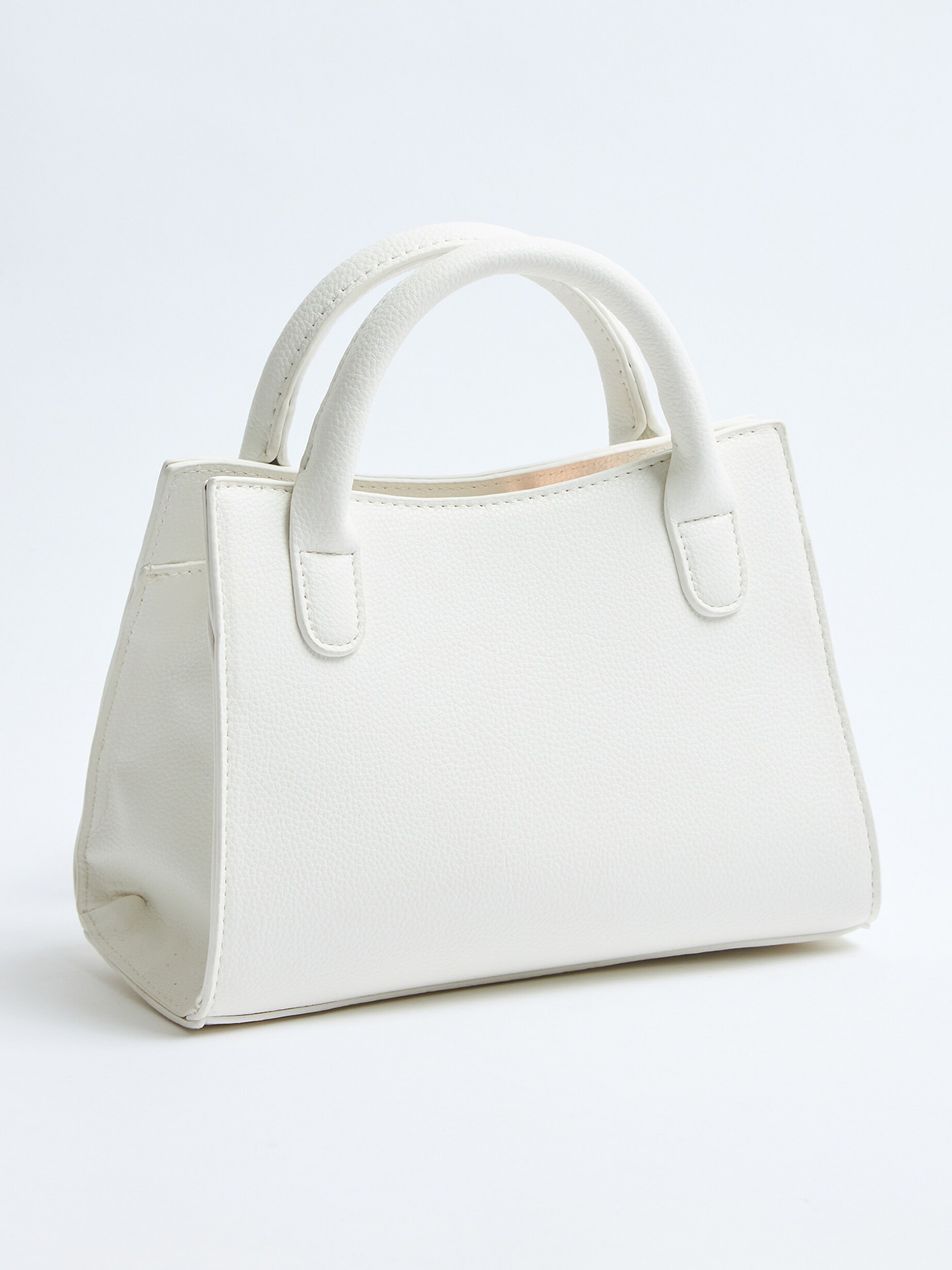 White leather handbags online discount
