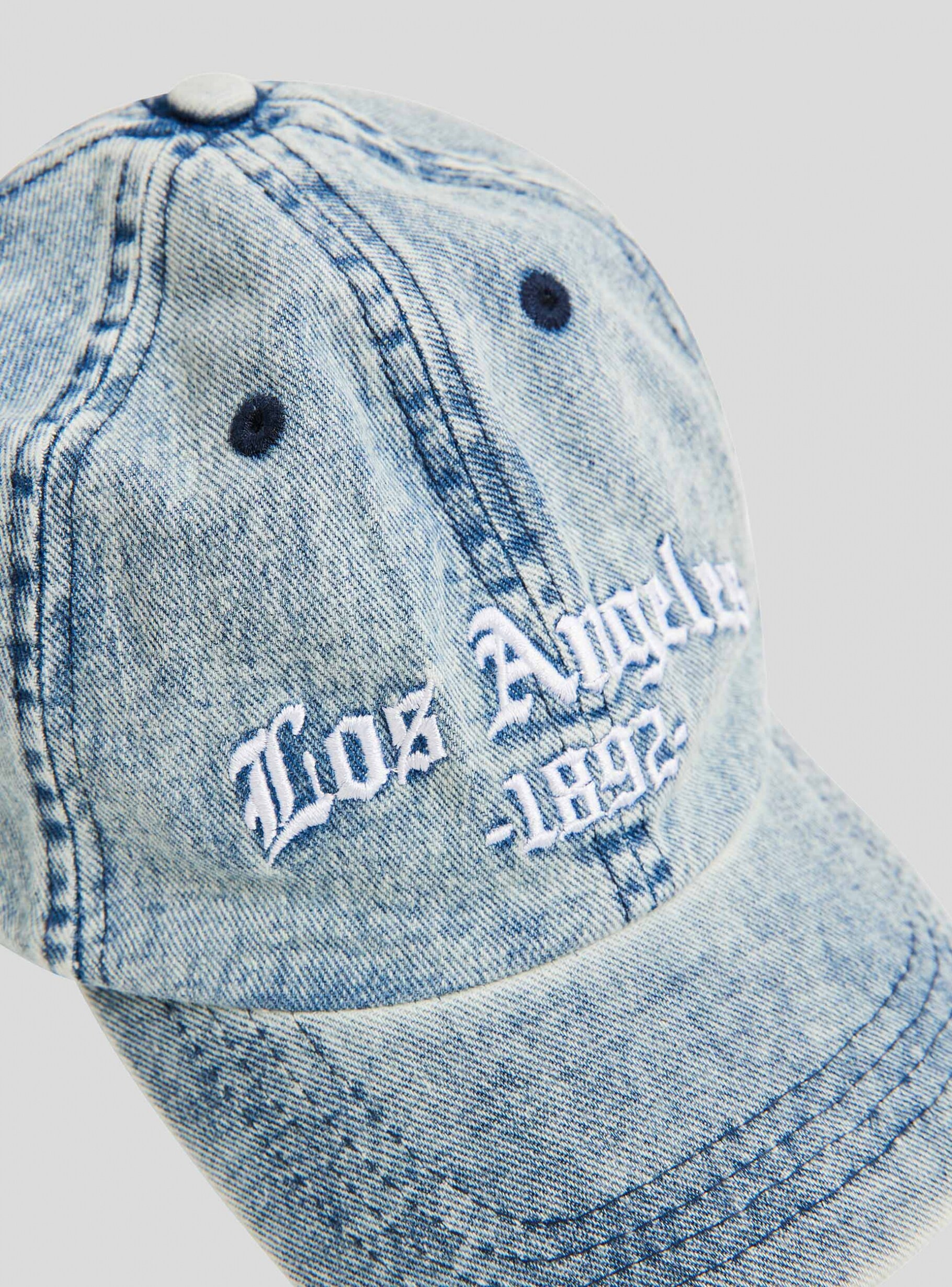 Reckless Scholars - Wod Thrashed Denim Cap | HBX - Globally