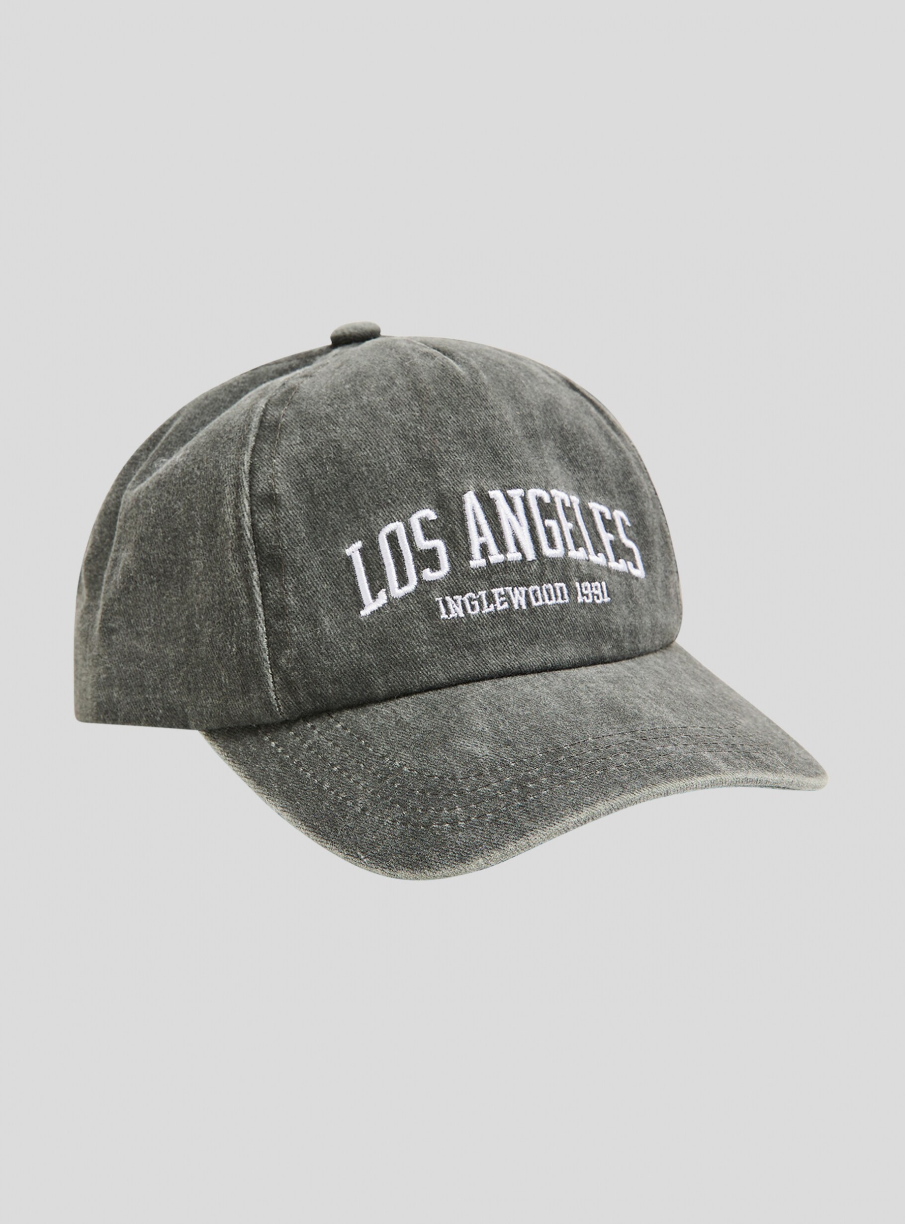 Antracite Baseball cap with embroidery - Buy Online | Terranova