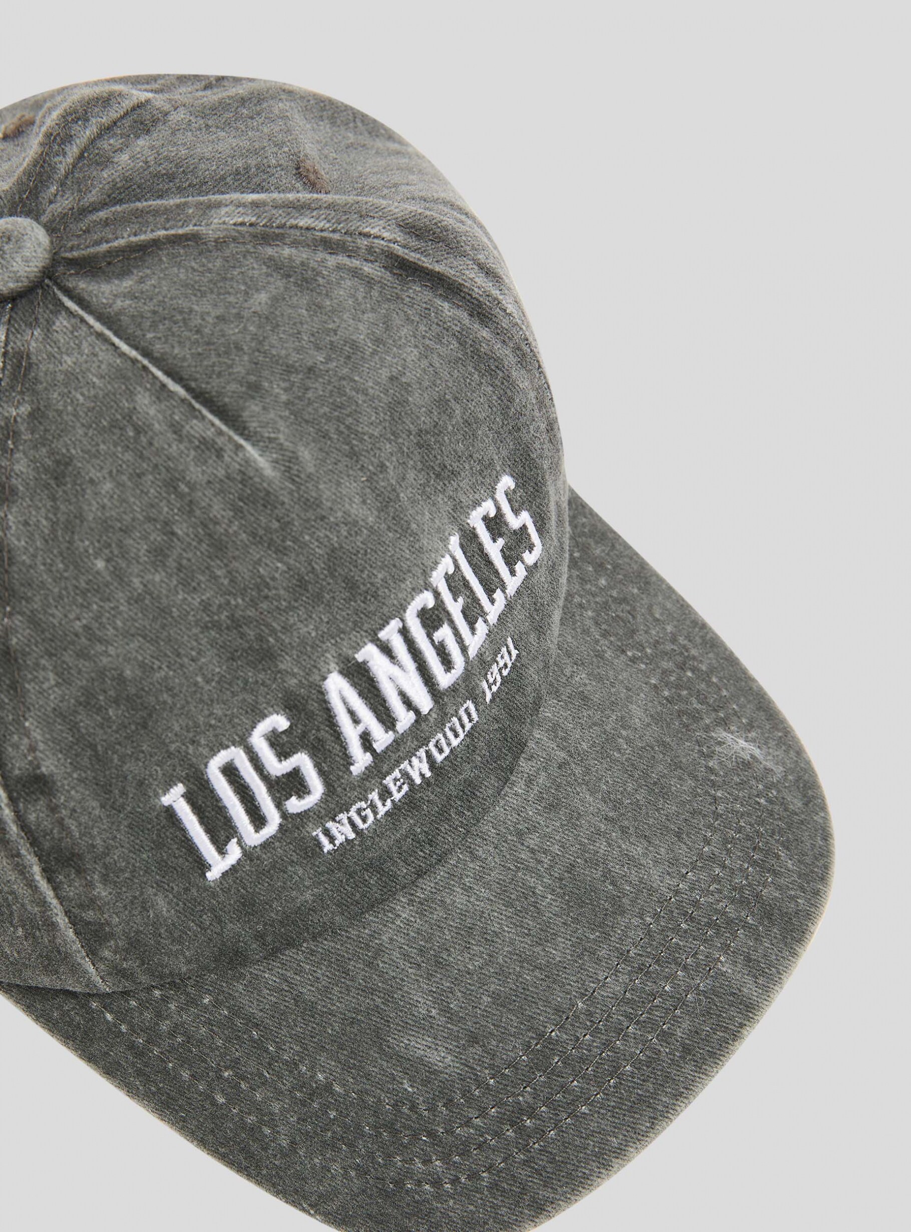 キャップ Runway Infinity Embroidery Pigment Ball Cap Charcoal CURSIVE TECH CAP CHARCOAL – NRML