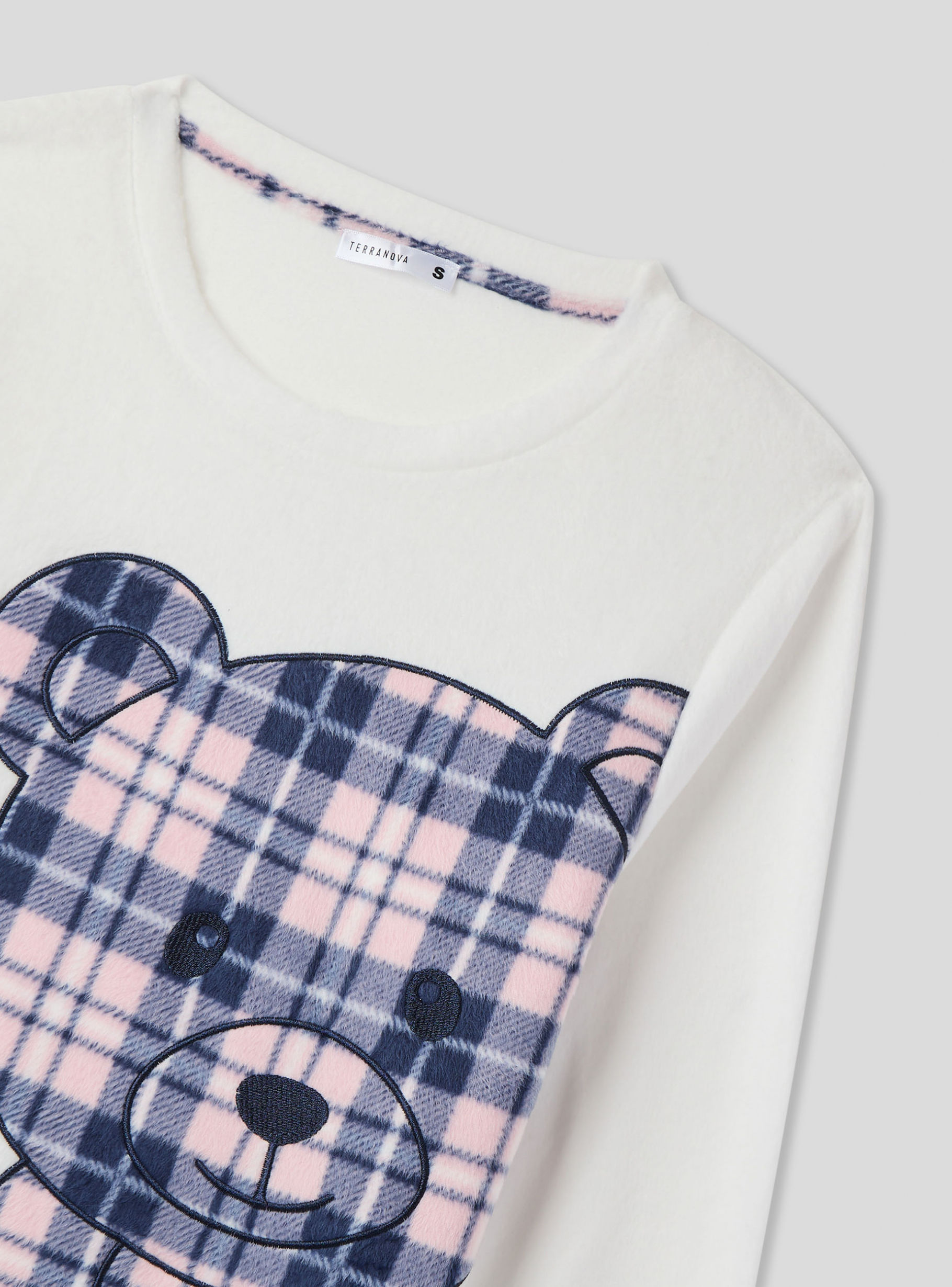 Set Pigiama In Cotone Con Stampa Colore Blu Scuro - - 1704X-59X - Foto 7