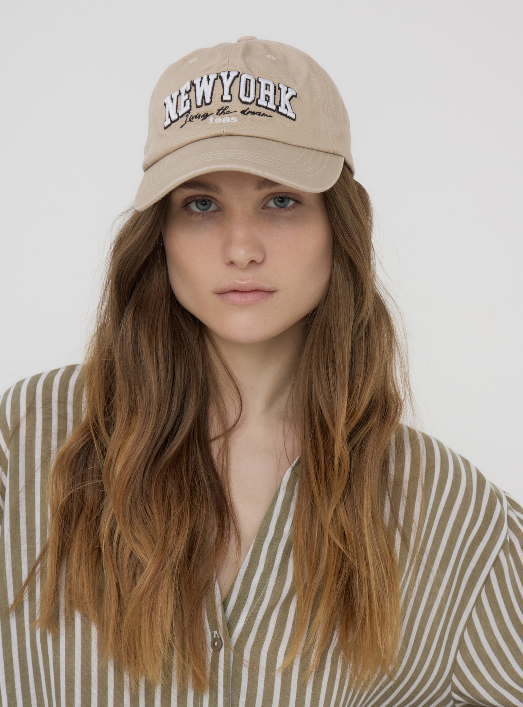 〔20〕VAKT. CAP / BEIGE KAPITAL Working Hero Truck Cap in Beige | SVD USA