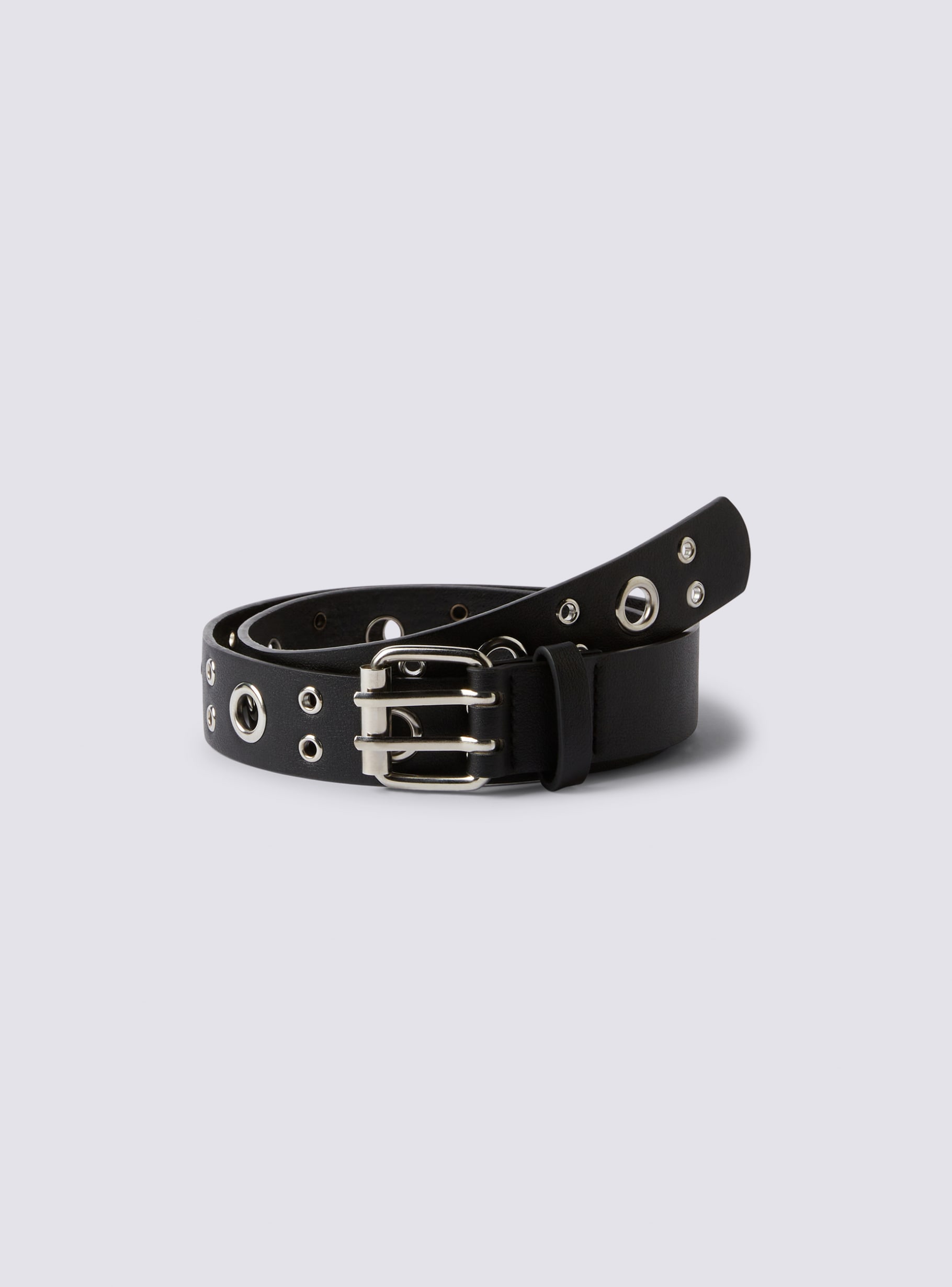 Black Waist with eyelets and studs - Buy Online | Terranova