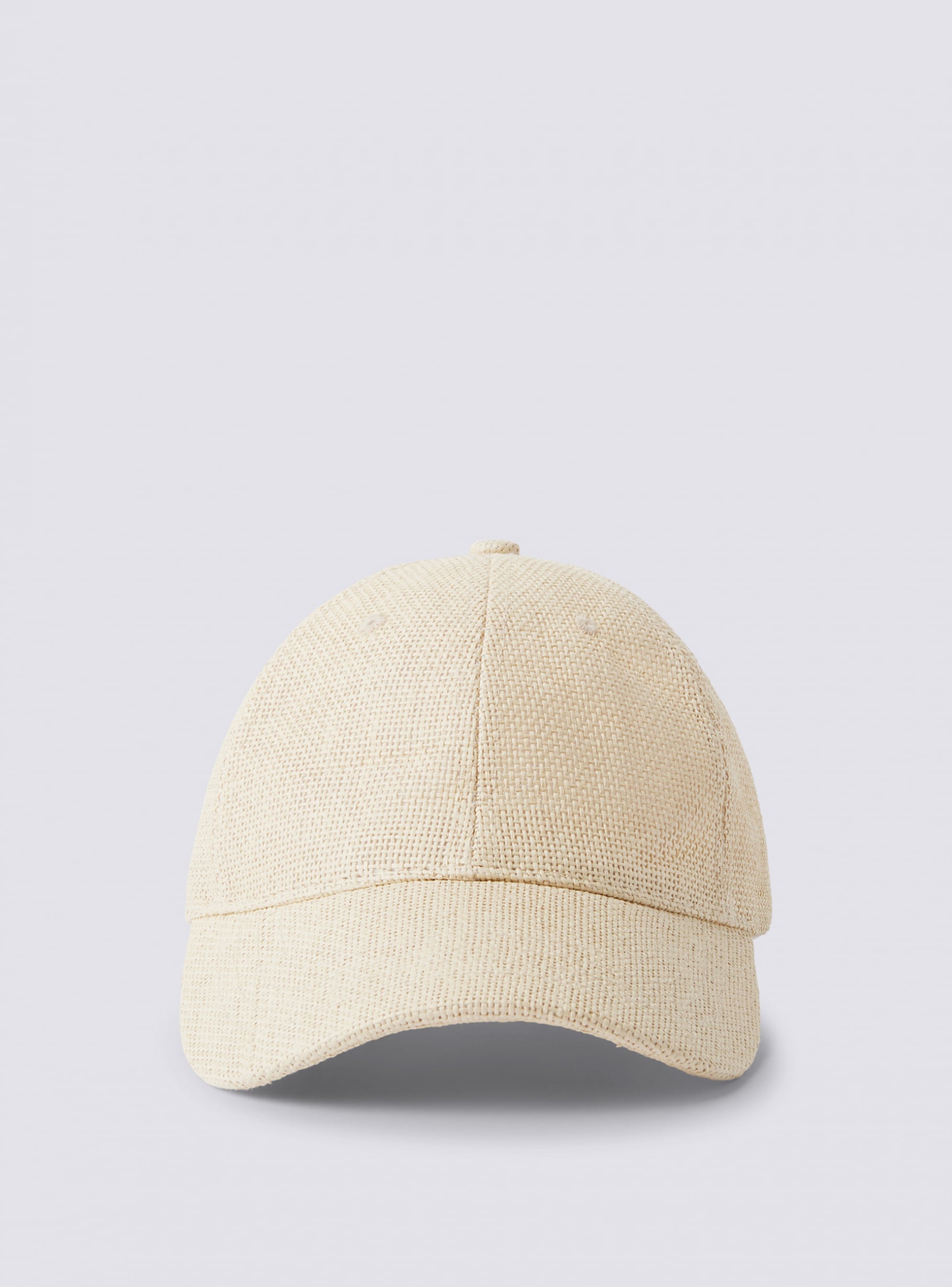 帽子 CPH 575LC LINEN CANVAS CASQUETTE / ECRU GG canvas baseball hat with Web in beige and blue | GUCCI® US