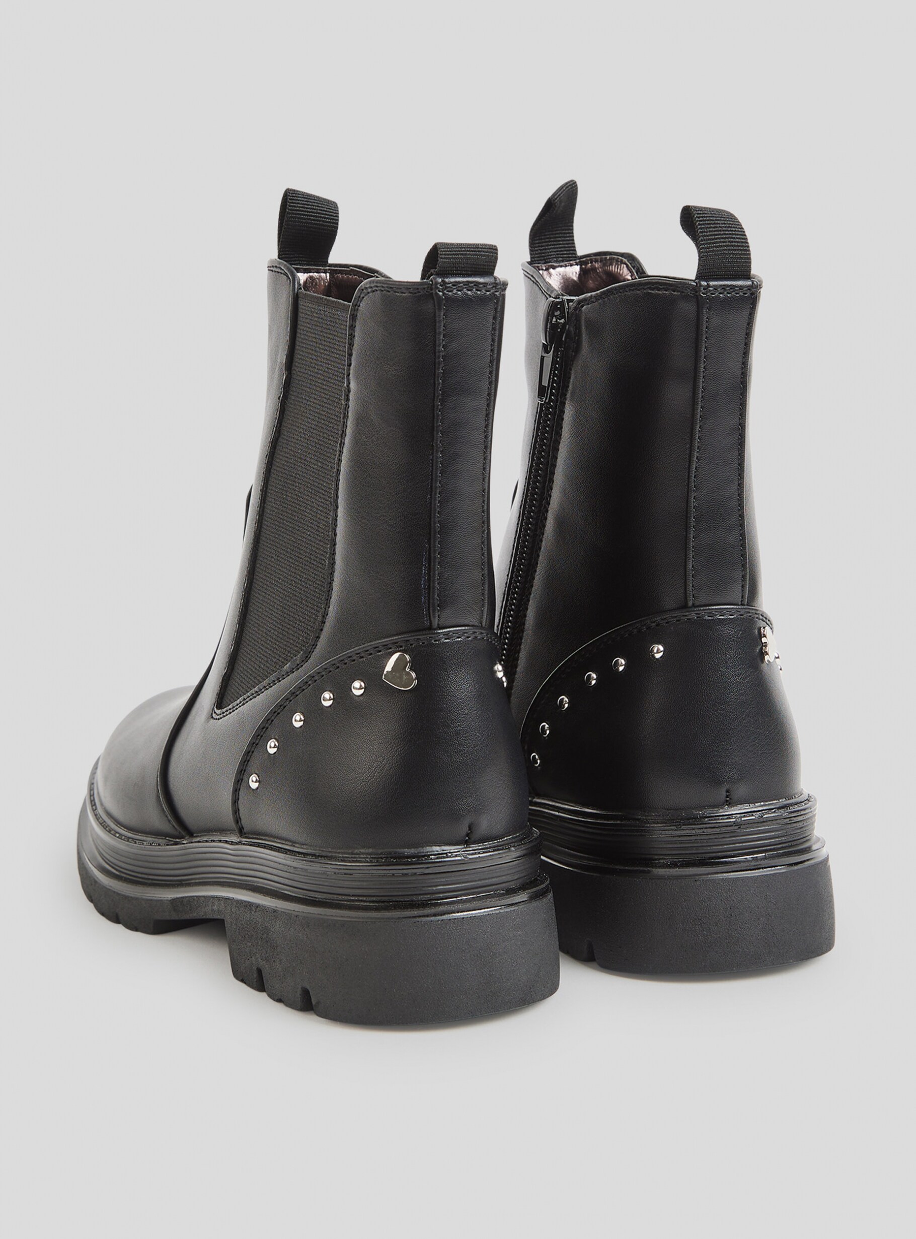 Zara studded chelsea boots on sale