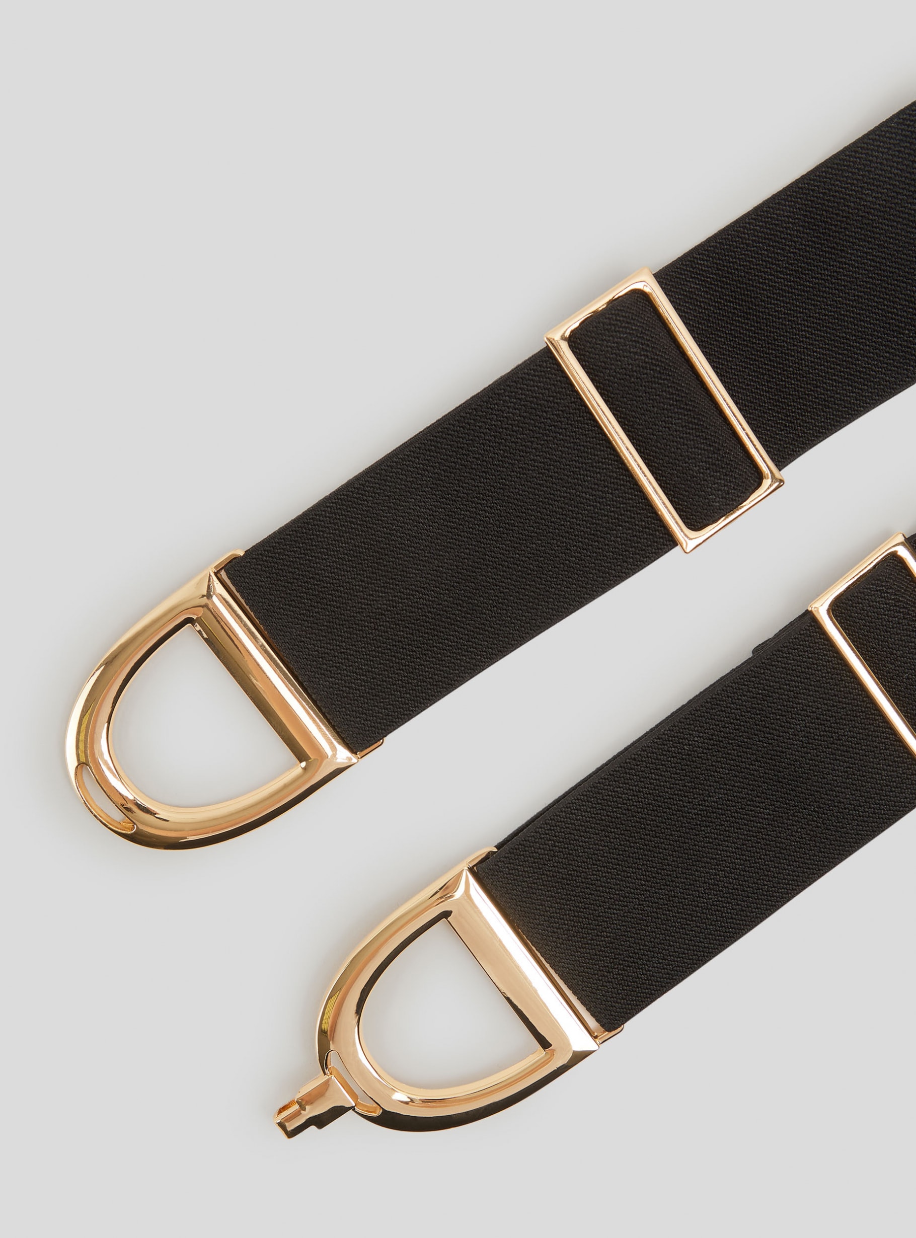 Amazon Cintura Vita Alta Elastica Cintura Elastica Con Fibbia