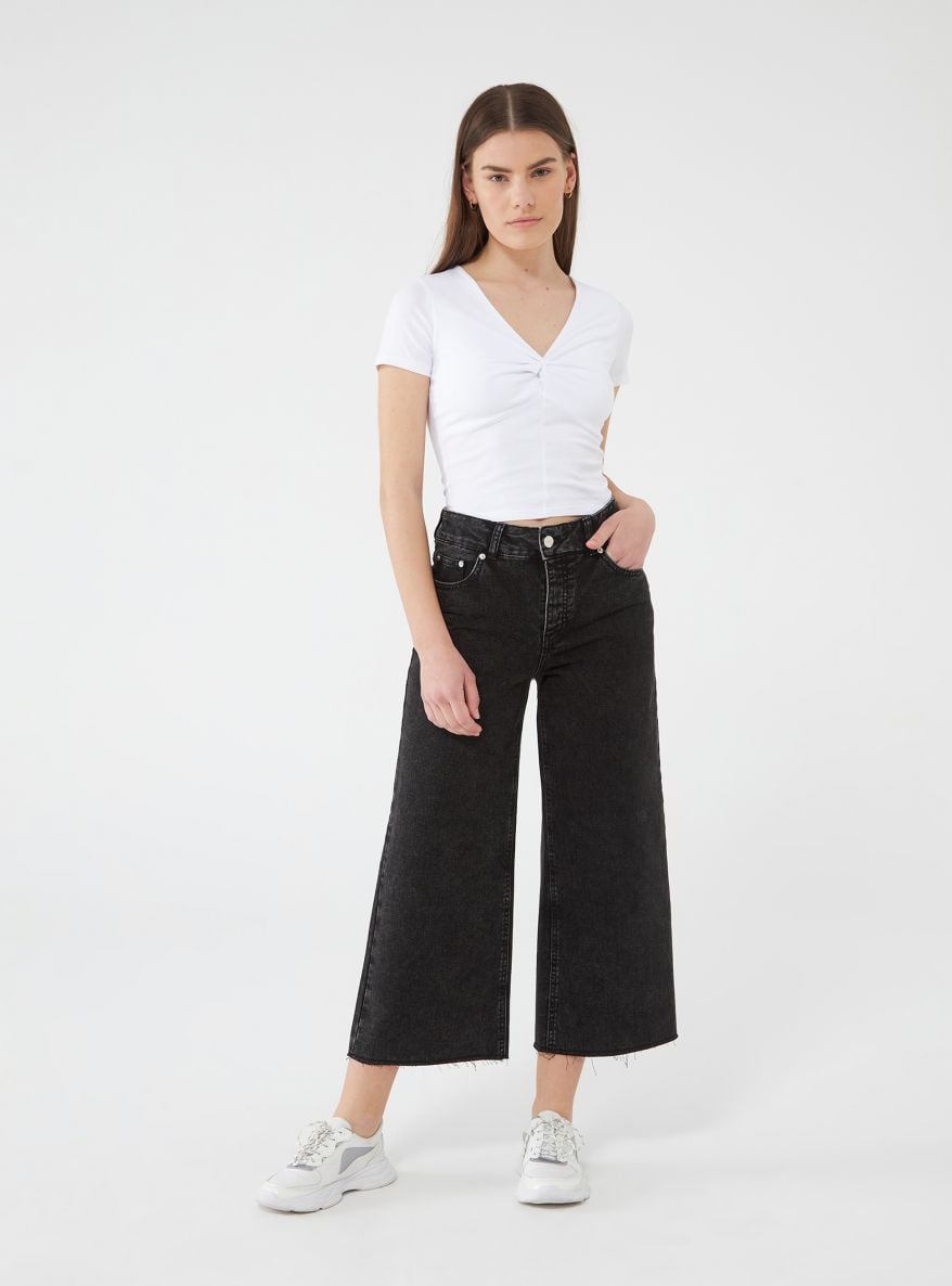 Pantalone Jeans Lungo Mujer Terranova