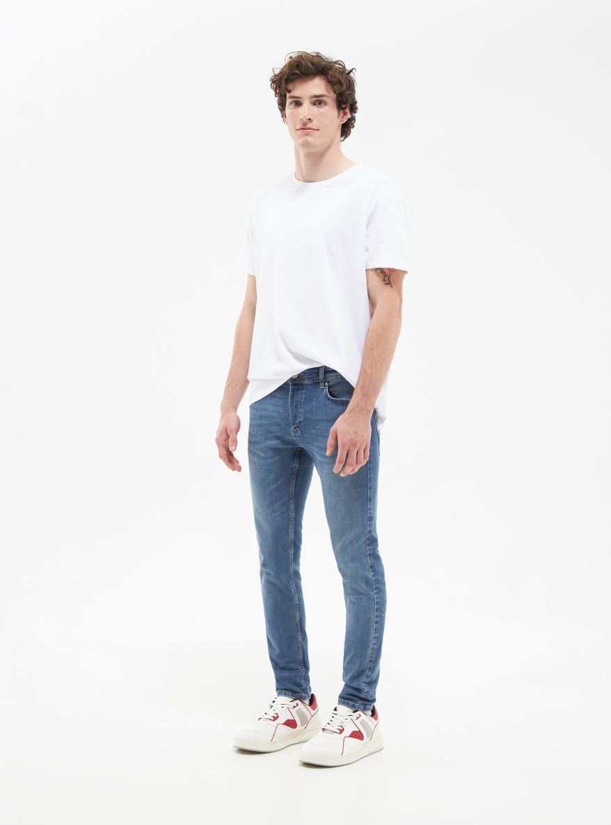 Pantalone Jeans Lungo Pánské Terranova