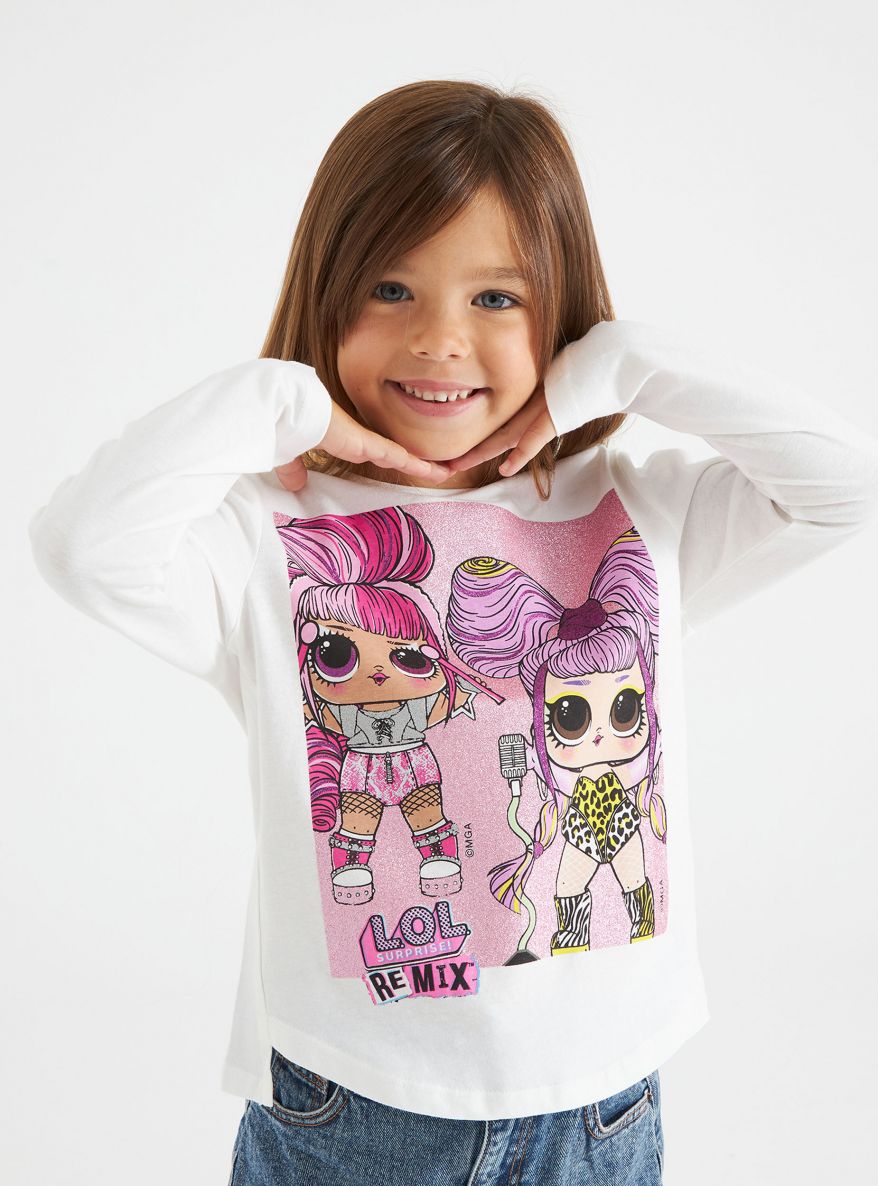 T-Shirt ML Детски дрехи за момичета 010