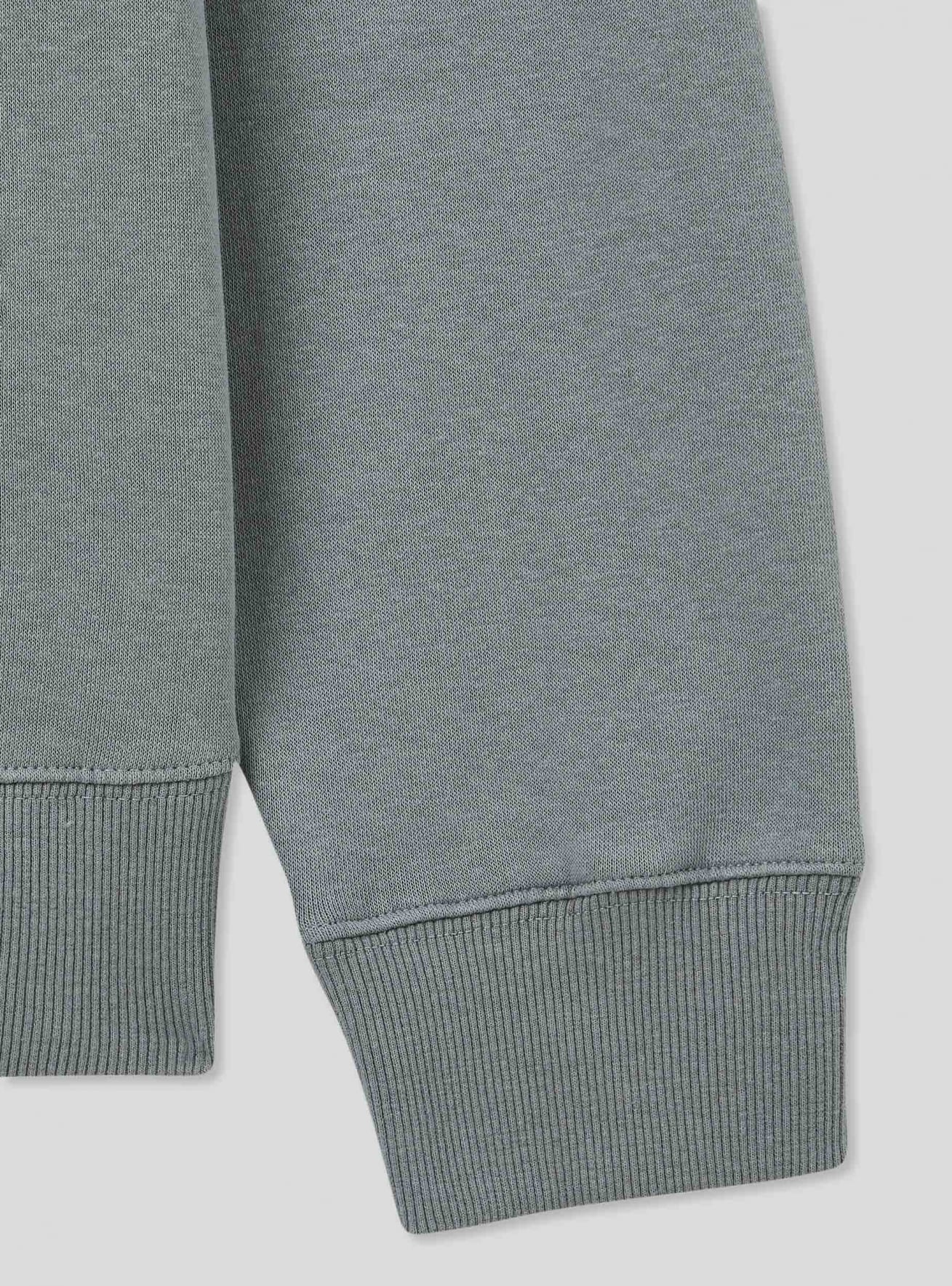 Grey lead Plain hoodie Buy Online Terranova