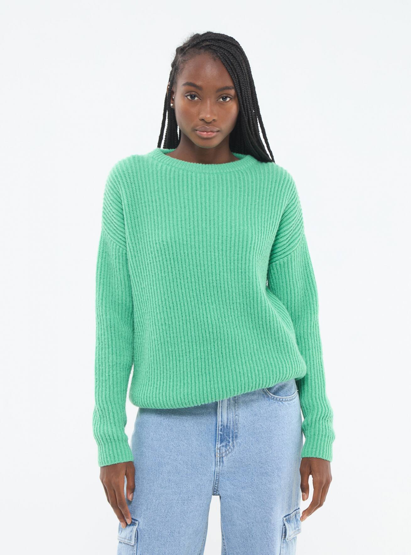 Maglia donna verde shop