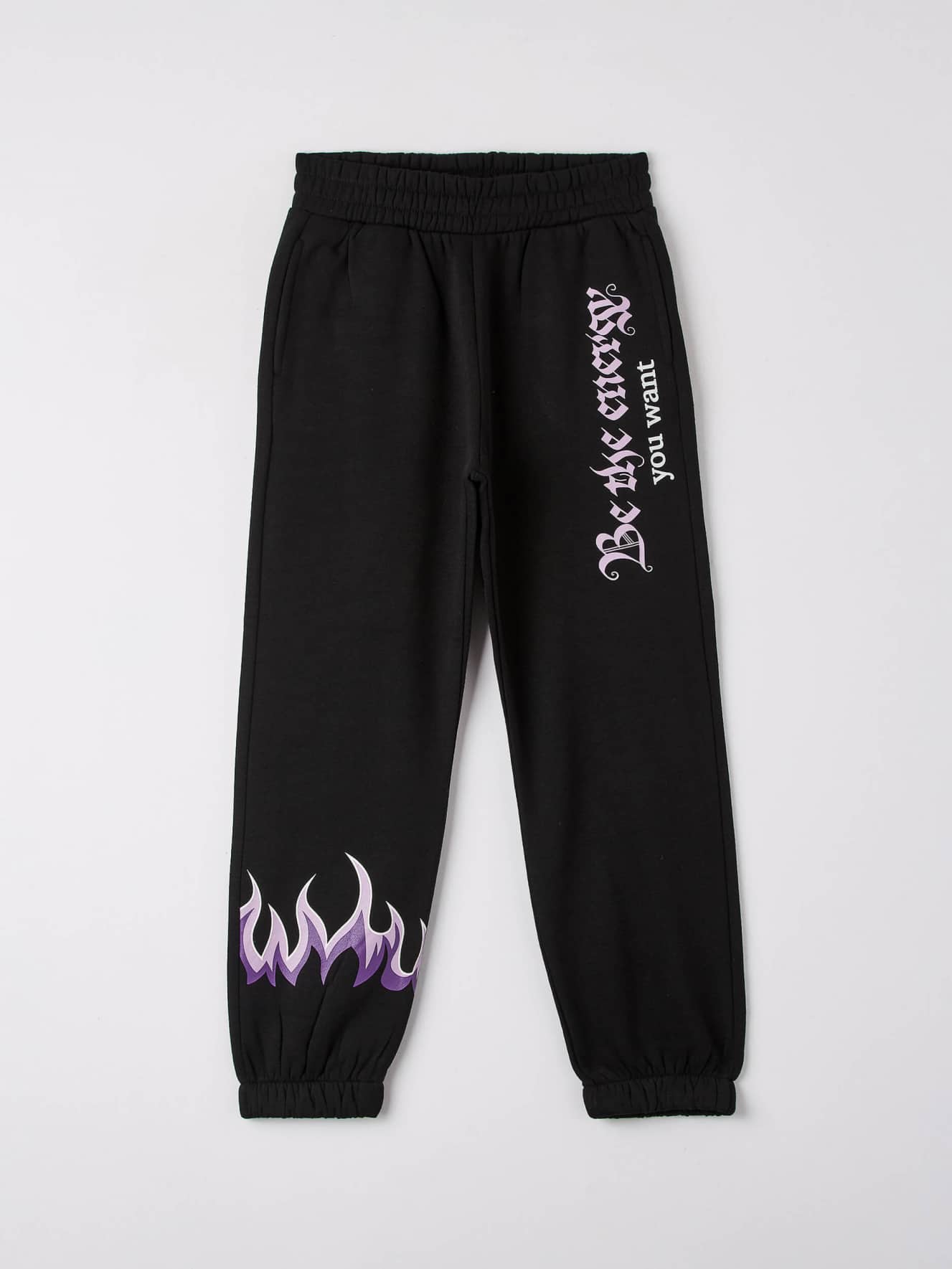 Pantaloni con fiamme store