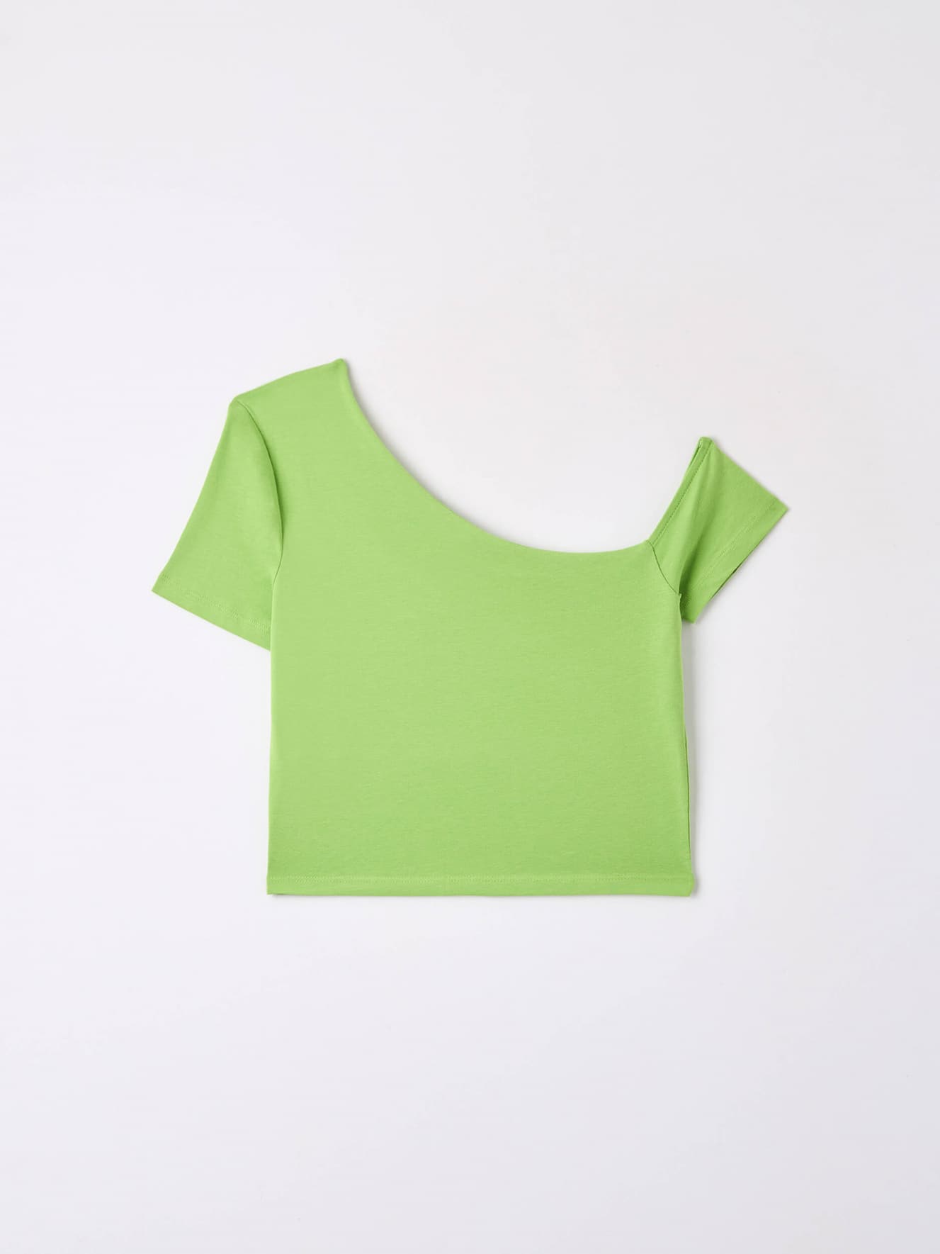 T-shirt cut out asimmetrico