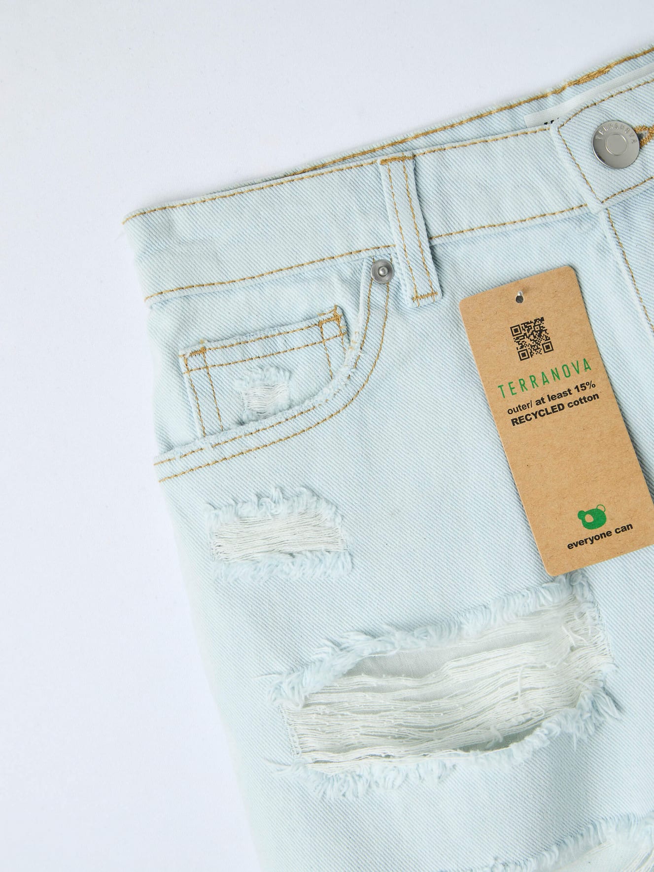 Pantalone Jeans Corto Zena Terranova
