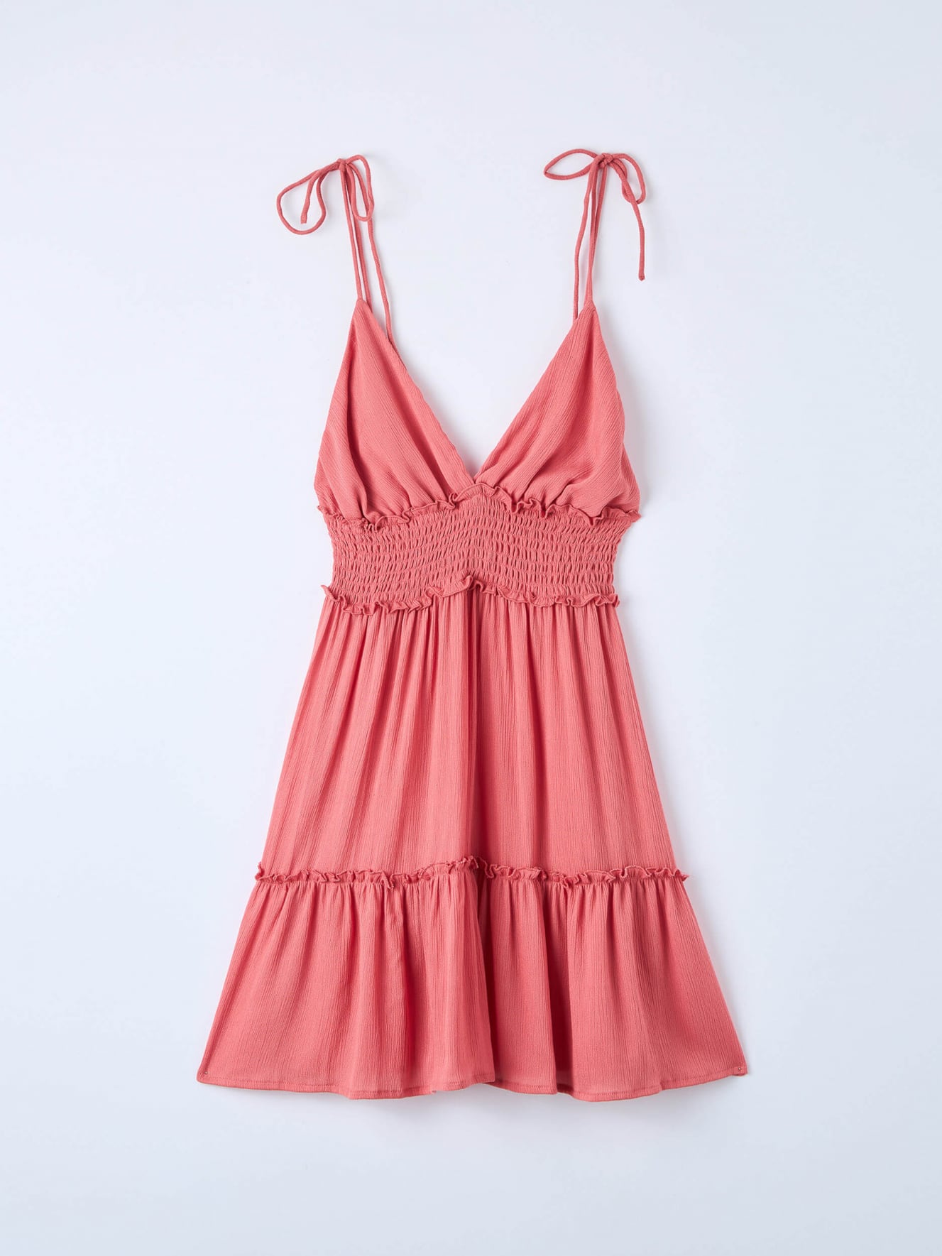 Vestito con spalline sottili