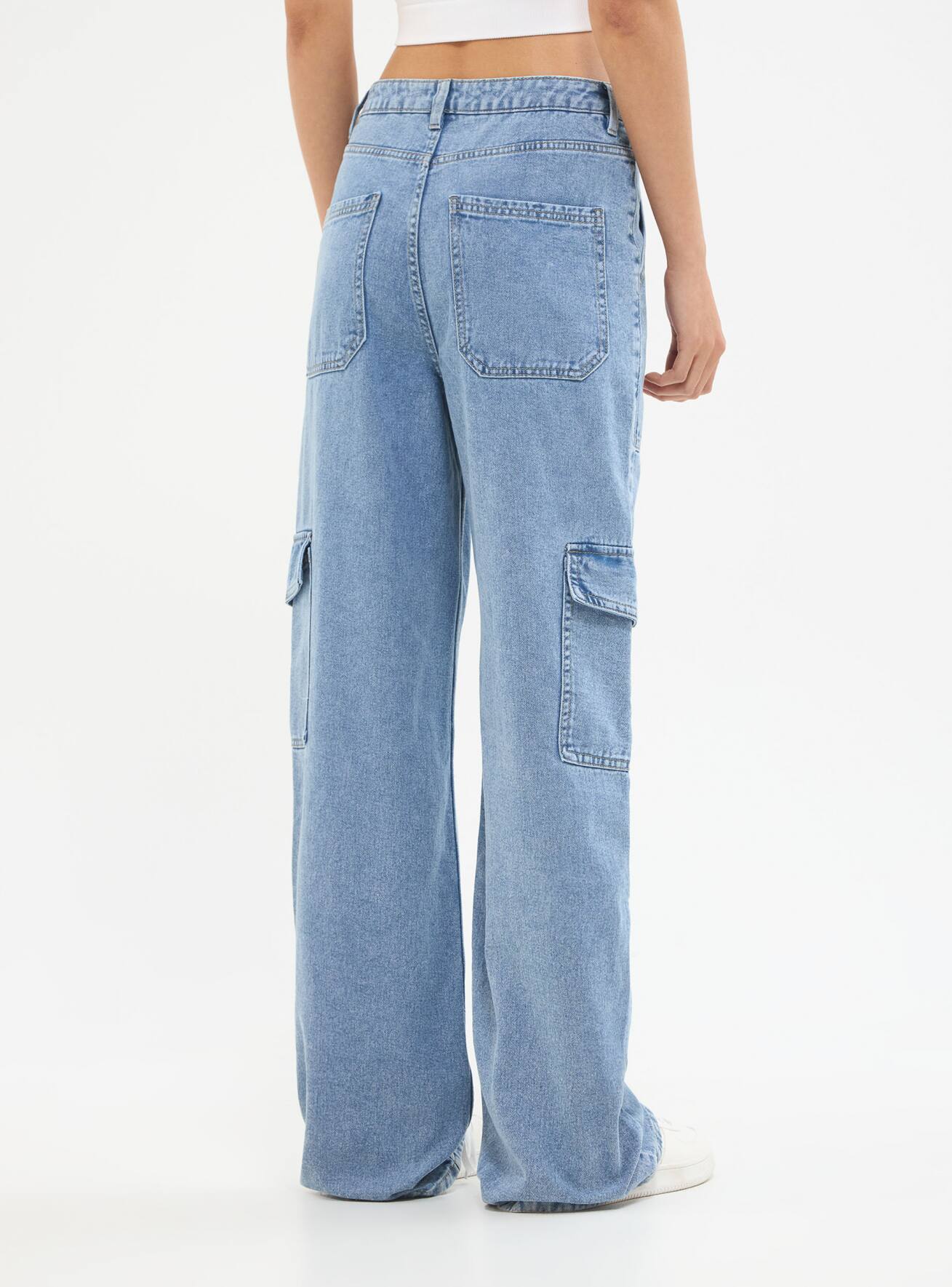 Pantalone Jeans Lungo Donna Terranova