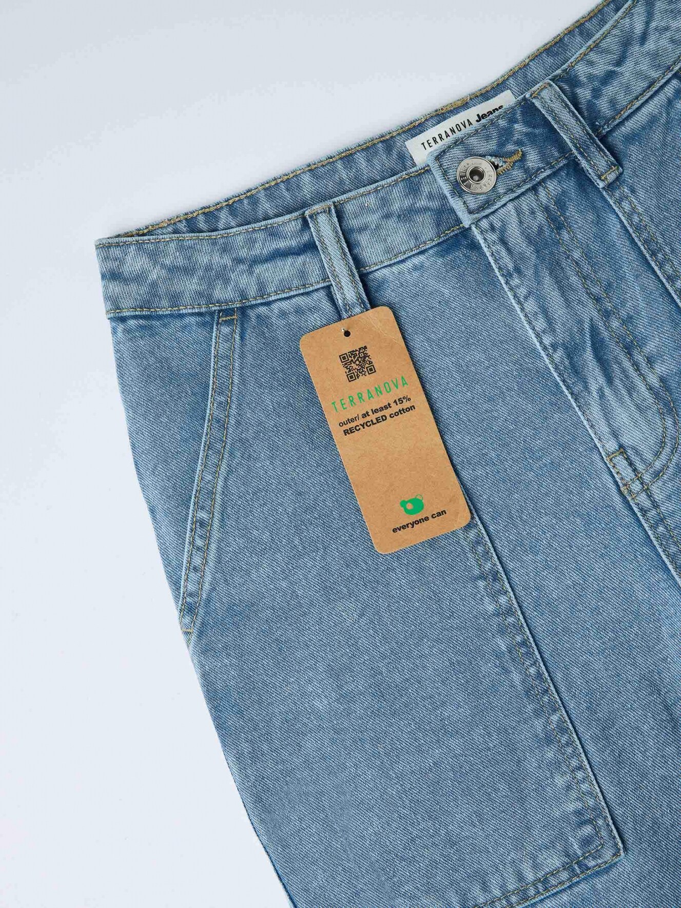 Pantalone Jeans Lungo Donna Terranova
