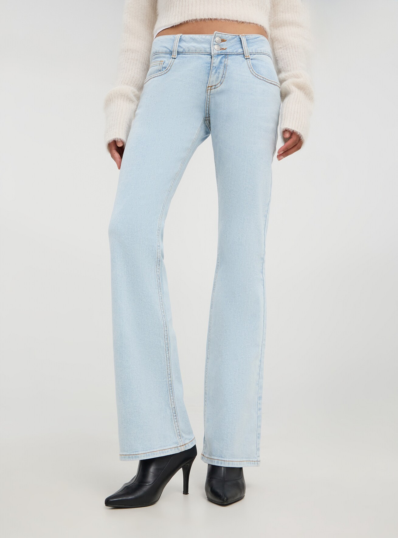 Long pants jeans Woman Terranova