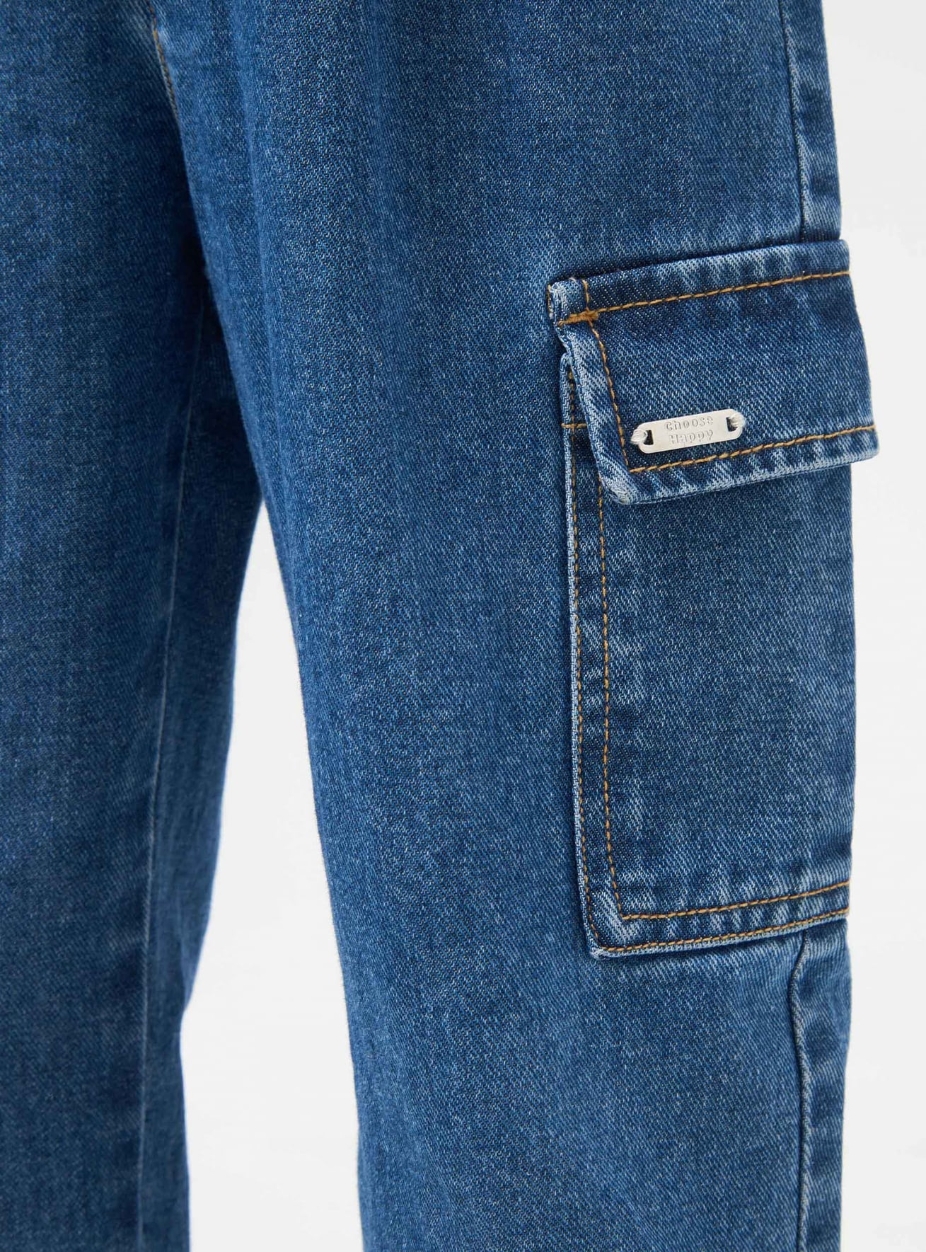 Pantalone Jeans Lungo Dziewczynka Terranova