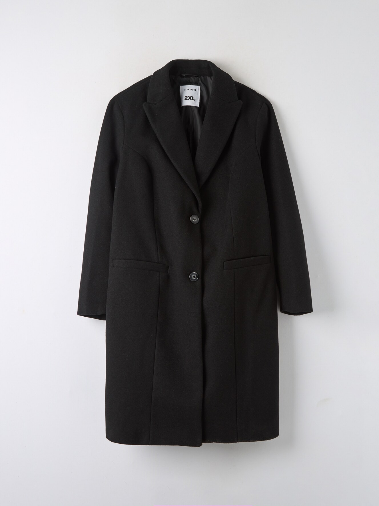 Cappotto monopetto Nero Acquista Online Terranova