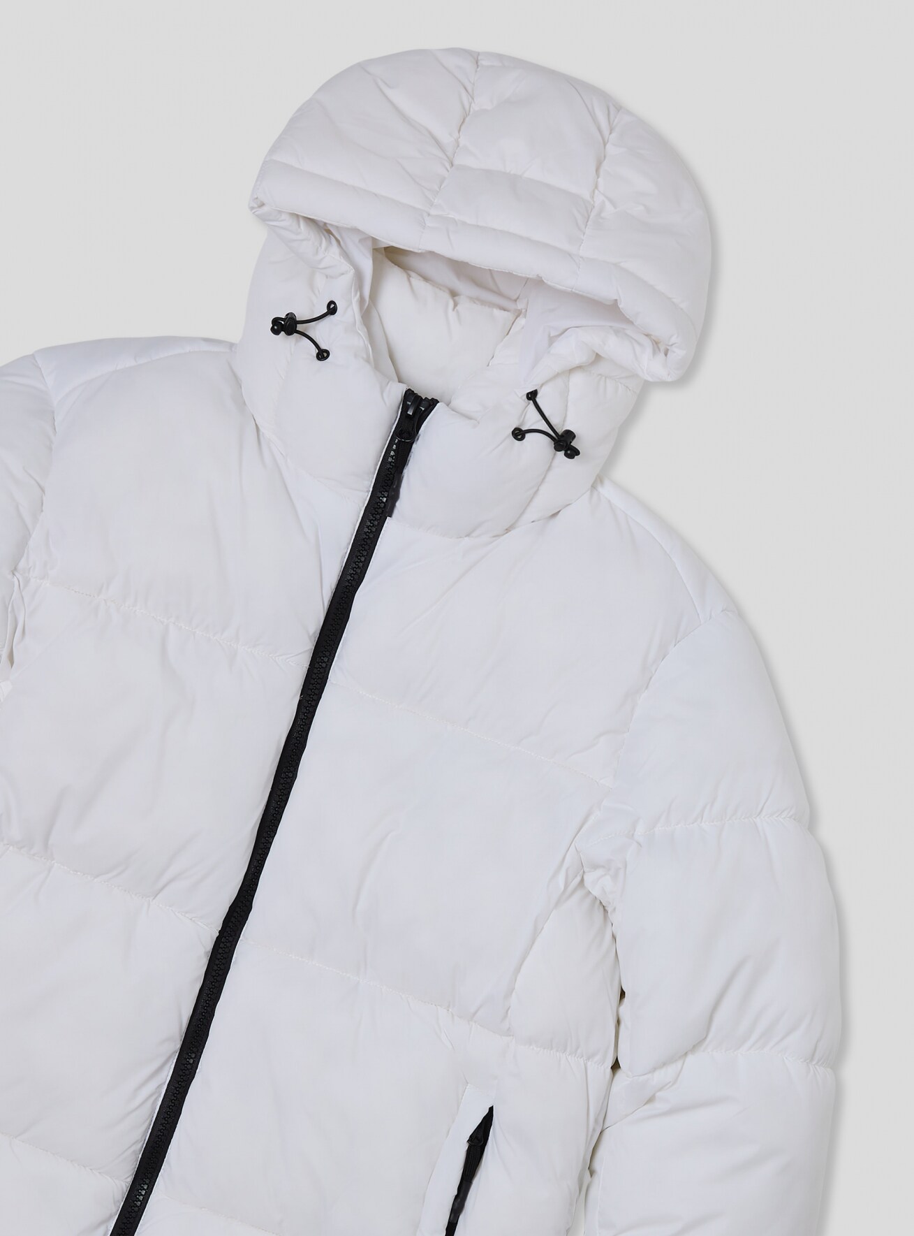 Long white jacket mens best sale