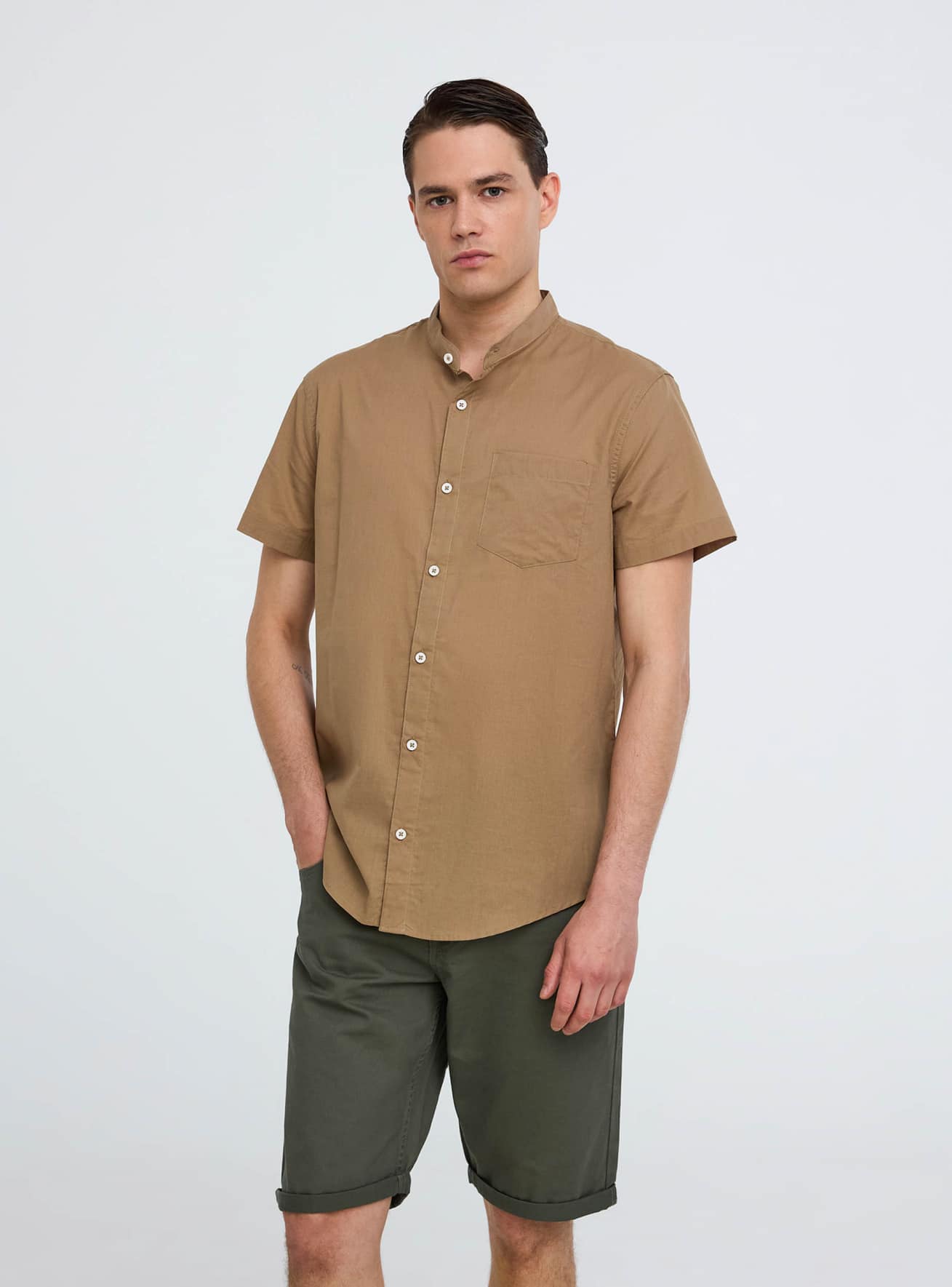 Camicia MC Uomo Terranova