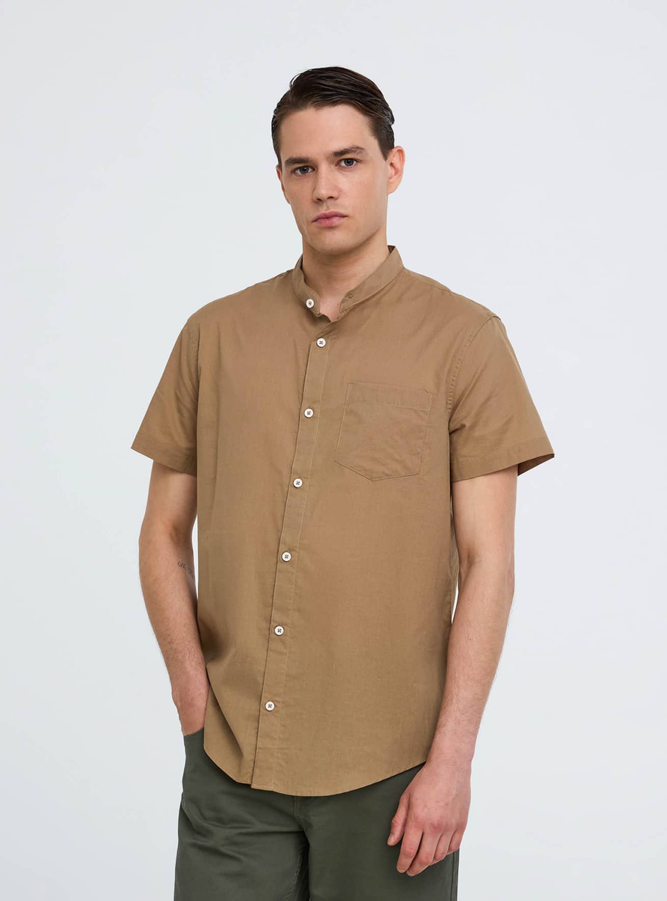 Camicia MC Uomo Terranova