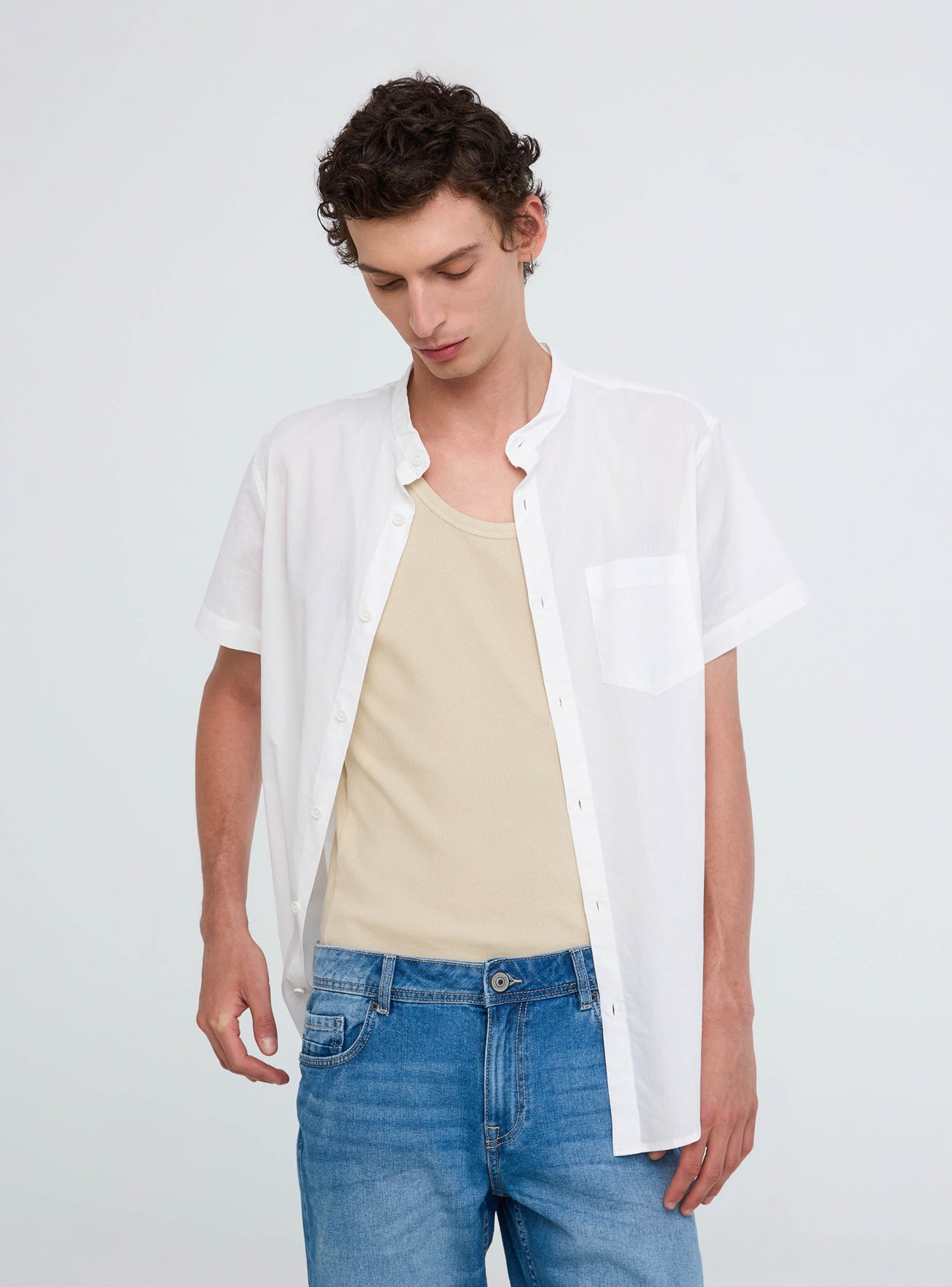 Short-sleeved shirt Man Terranova