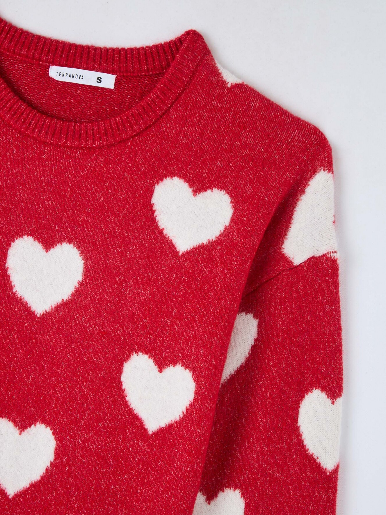 Maglia cuore rosso store