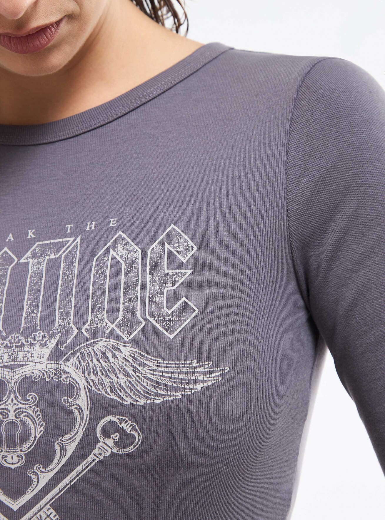 T-Shirt ML Femme Terranova