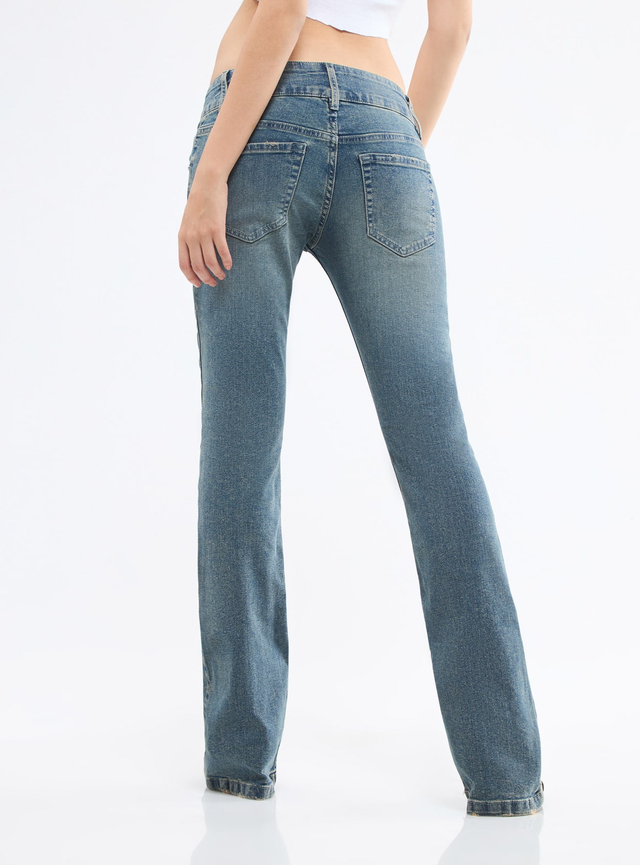 Pantalone Jeans Lungo Donna Terranova