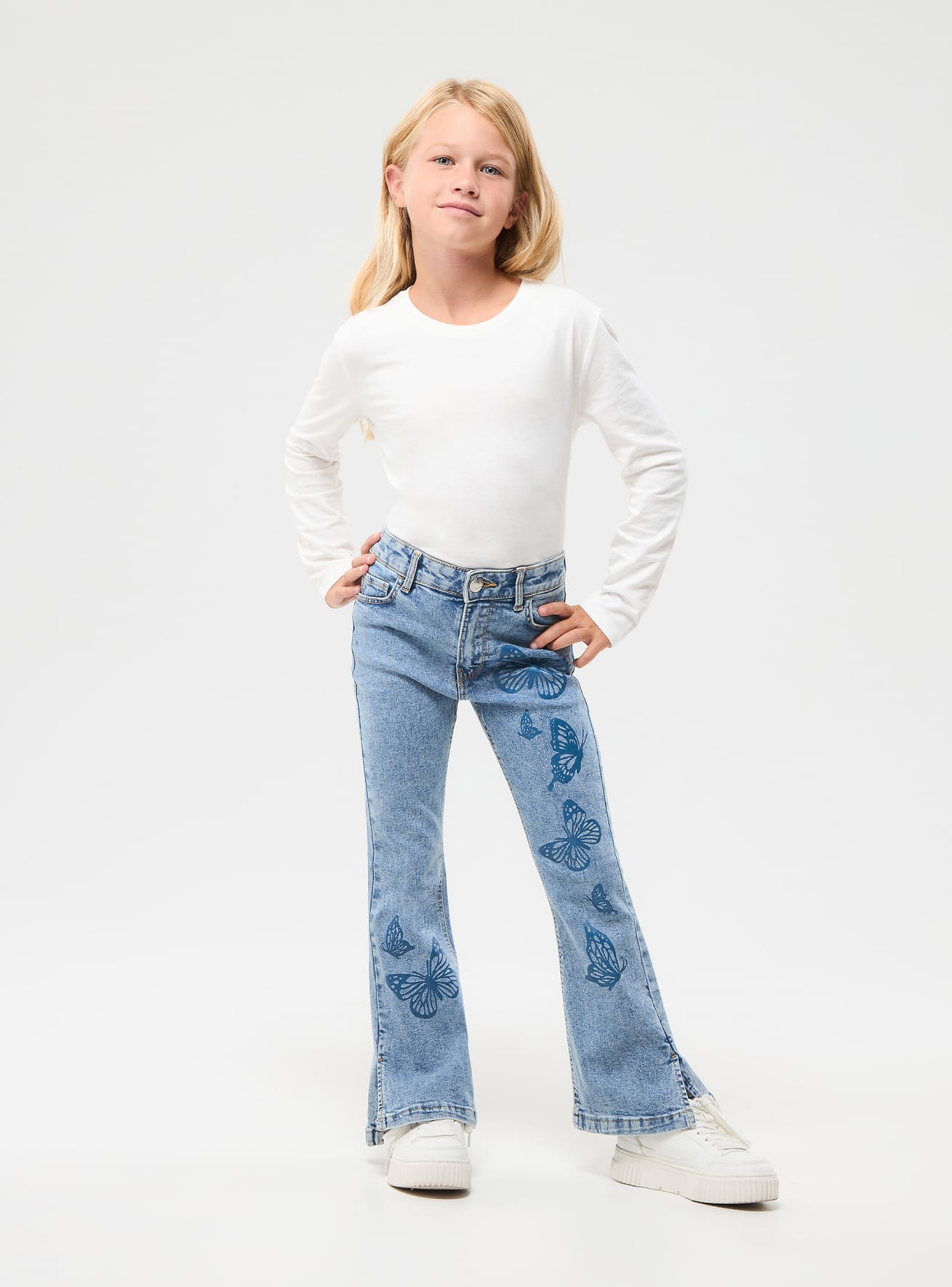 Pantalone Jeans Lungo Mädchen Terranova