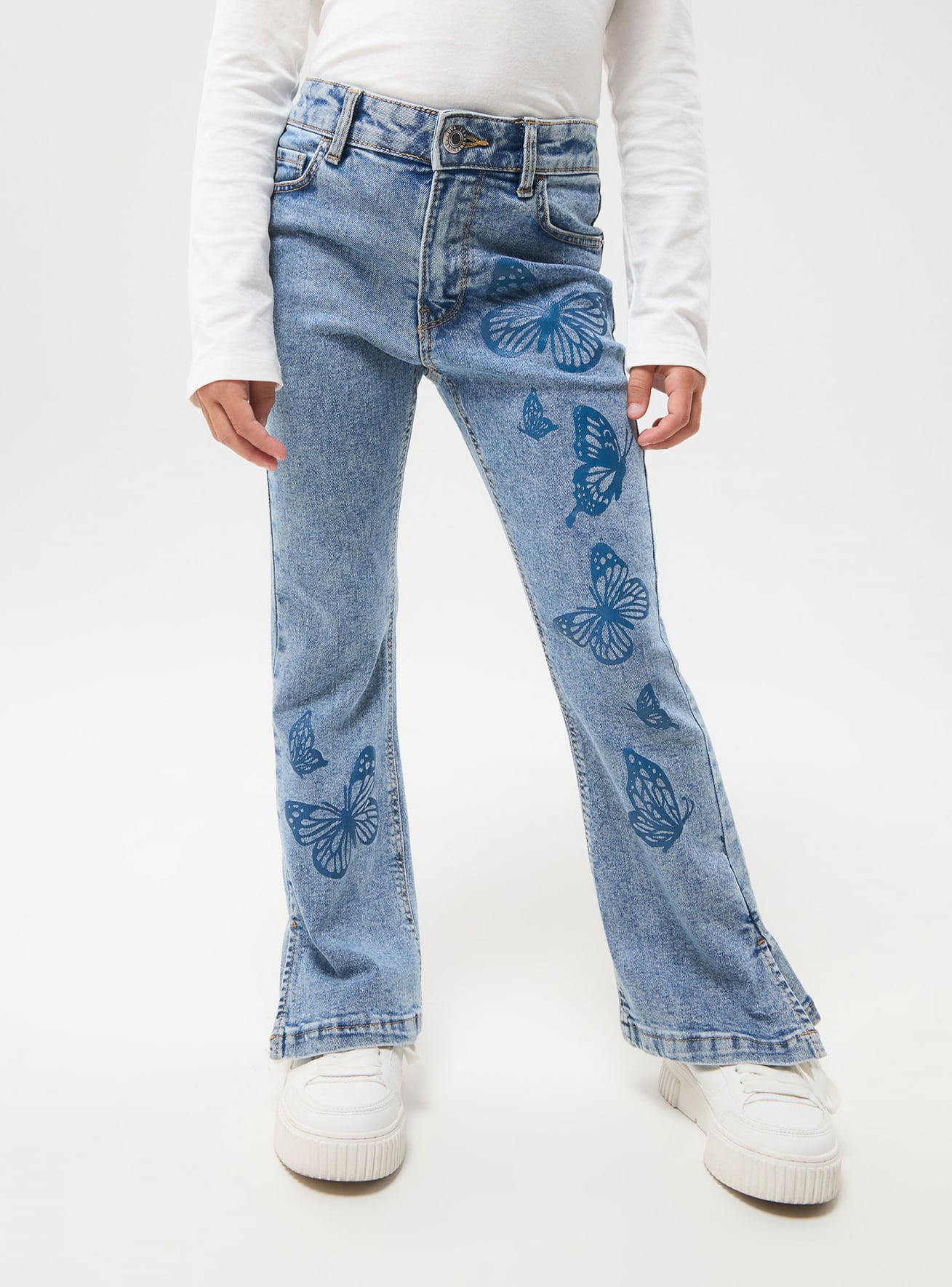 Pantalone Jeans Lungo Mädchen Terranova