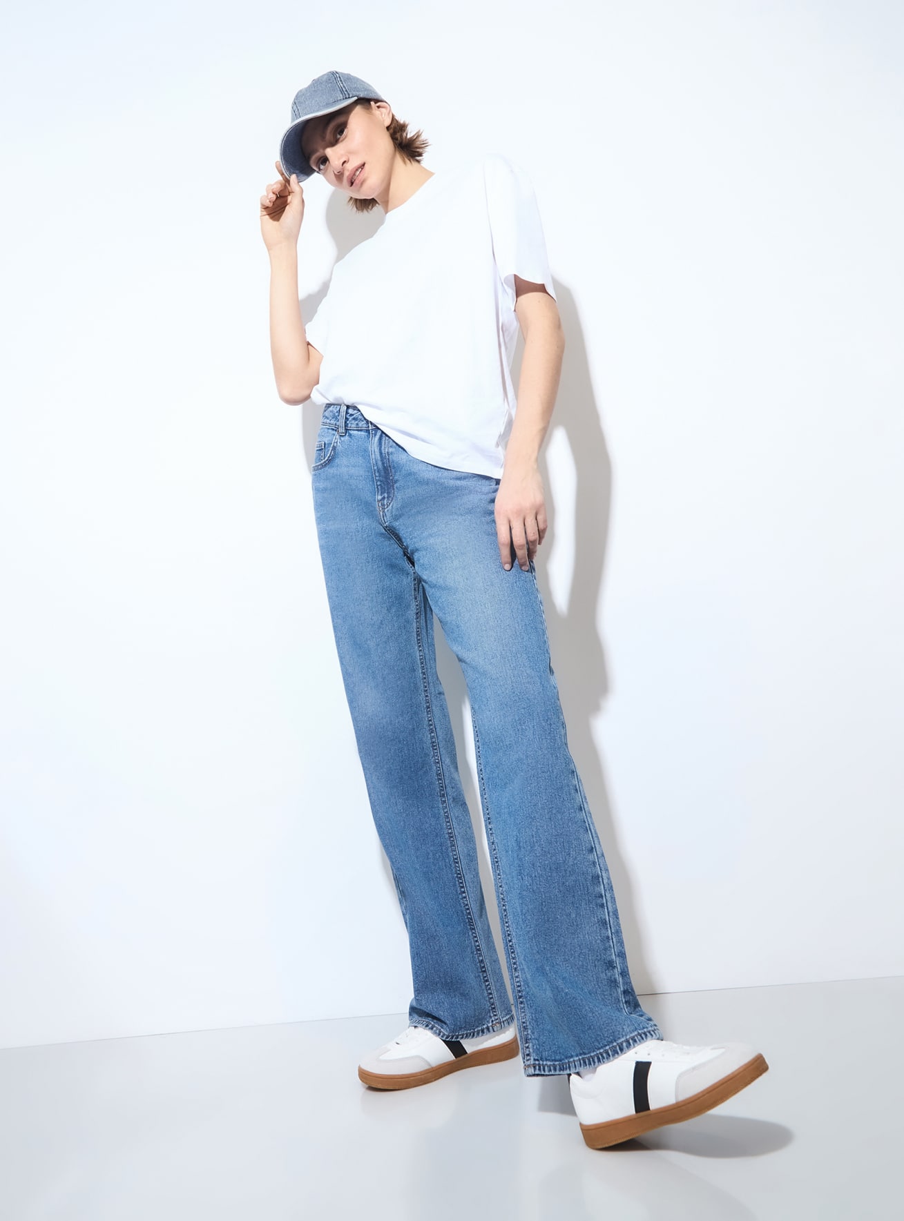 Pantalone Jeans Lungo Donna Terranova