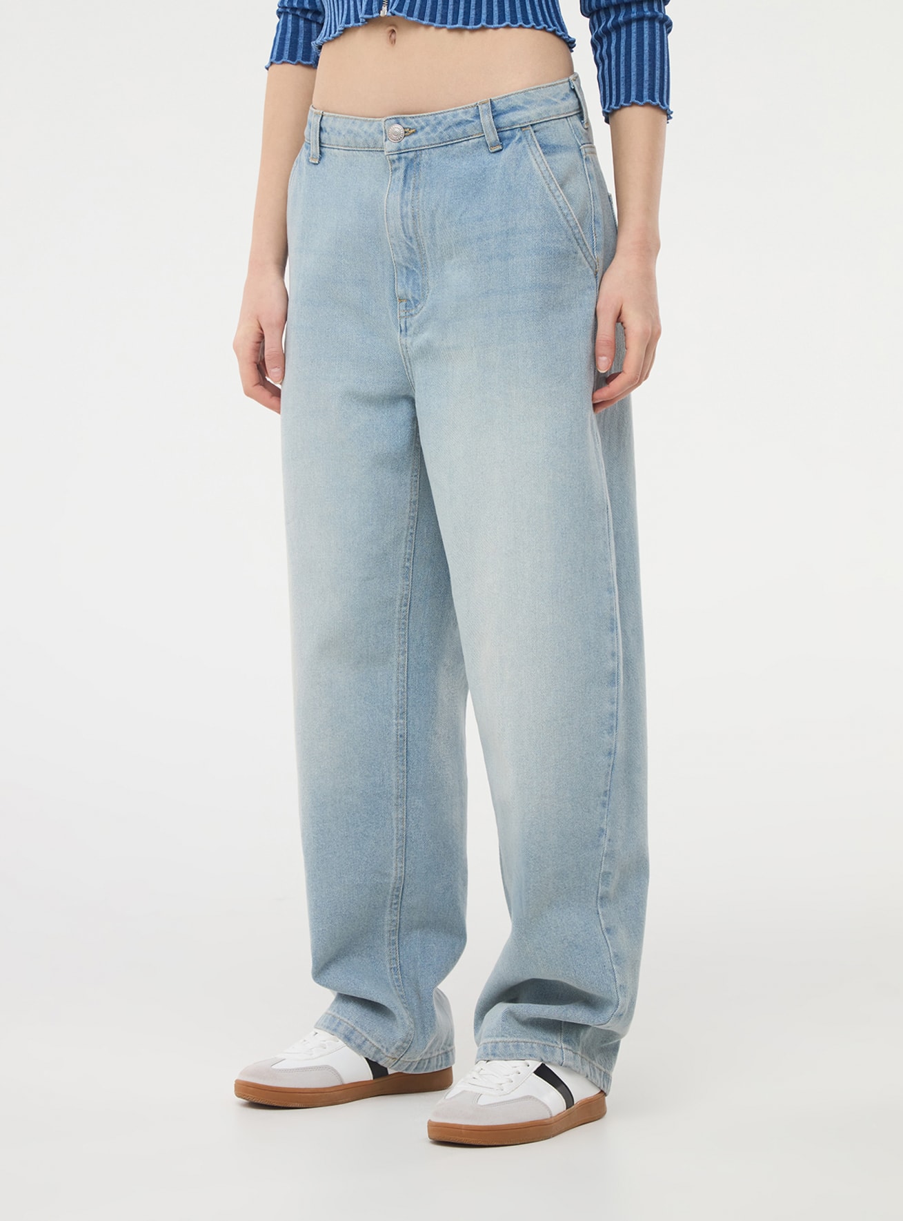 Pantalone Jeans Lungo Donna Terranova