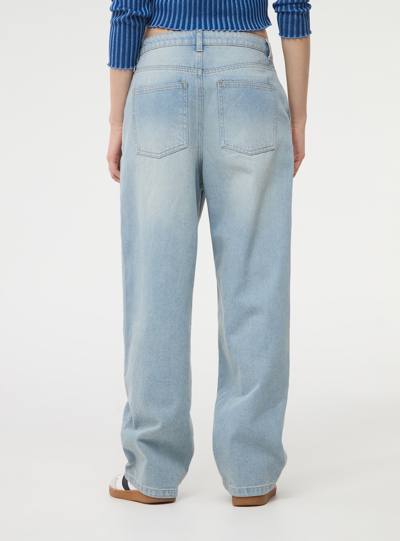 Pantalone Jeans Lungo Donna Terranova
