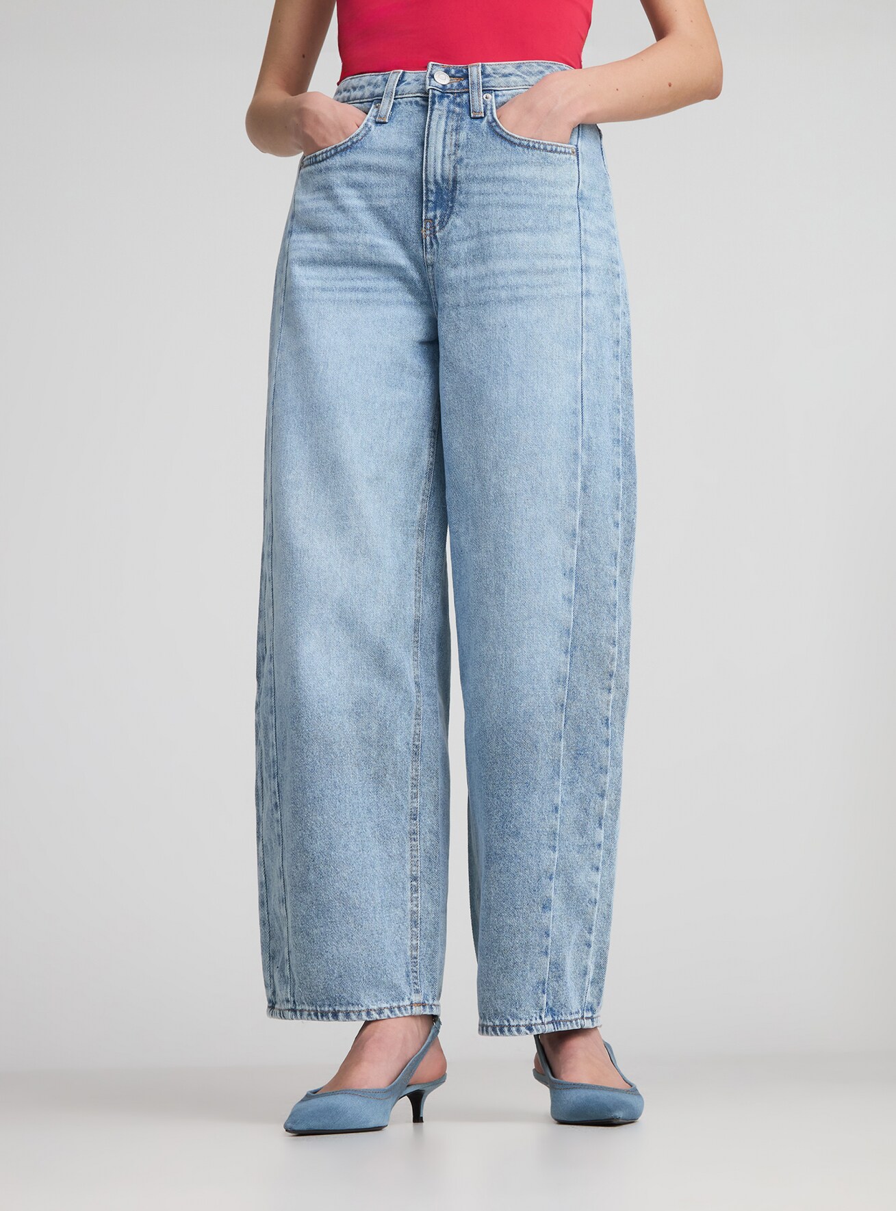 Pantalone Jeans Lungo Donna Terranova