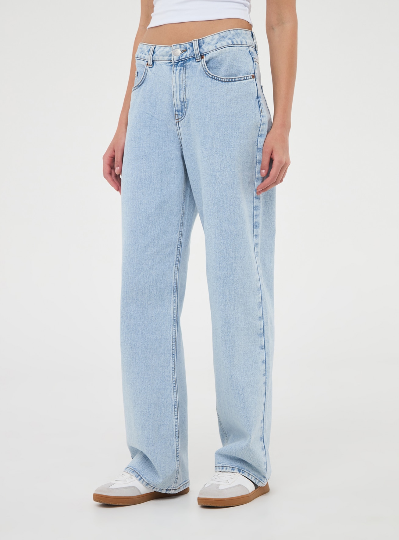 Pantalone Jeans Lungo Donna Terranova