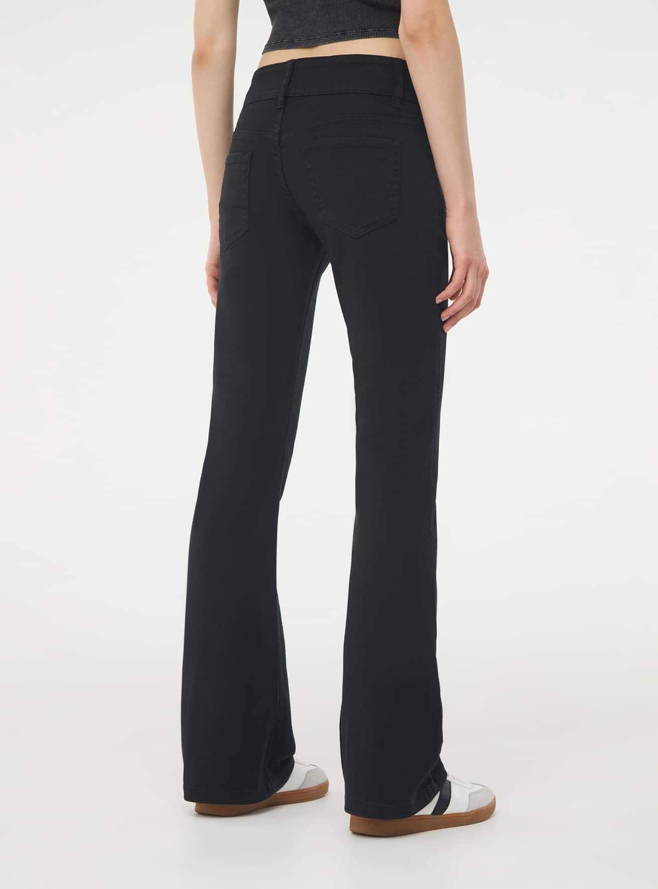 Pantaloni a zampa terranova discount