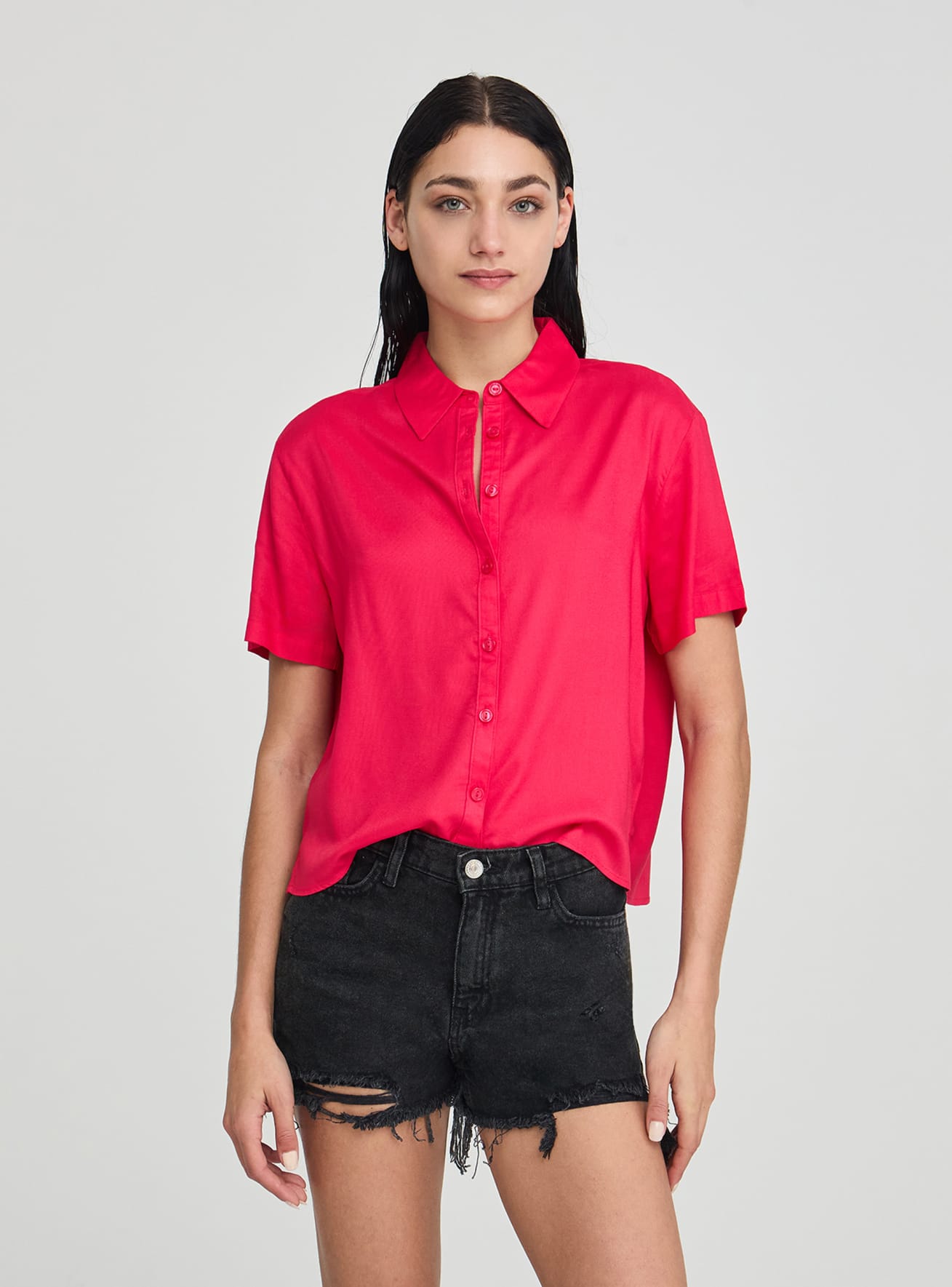 Camicia MC Damen Terranova
