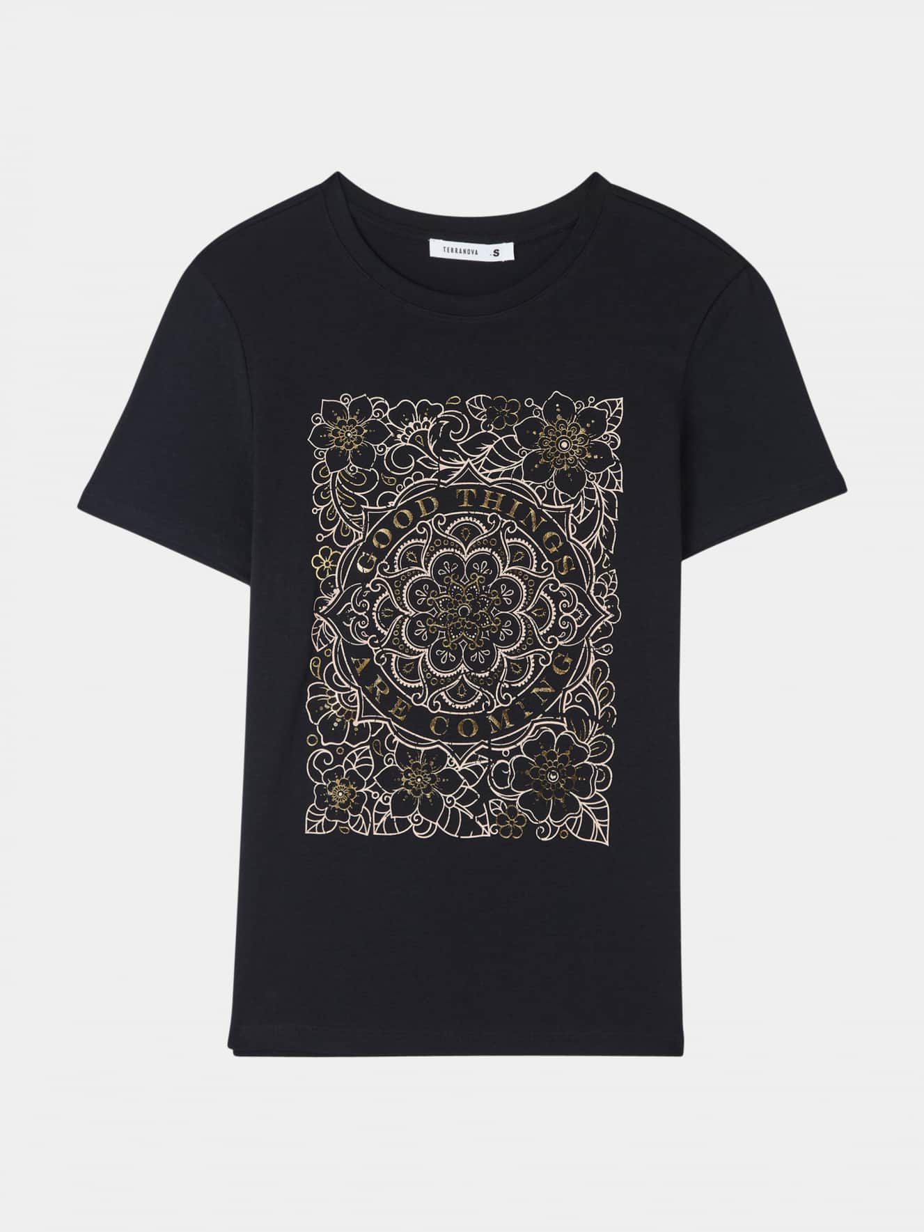 T-shirt stampa etnica