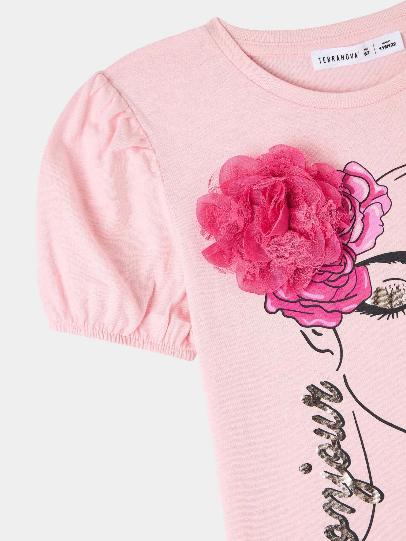 Short-sleeved T-shirt Girls Terranova