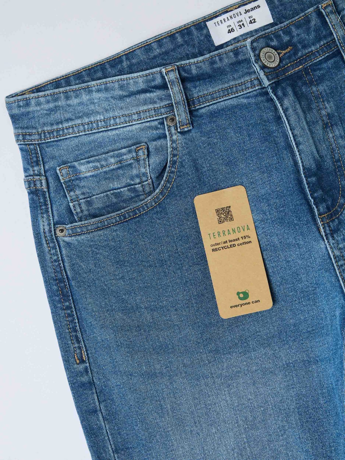 Pantalone Jeans Lungo Uomo Terranova